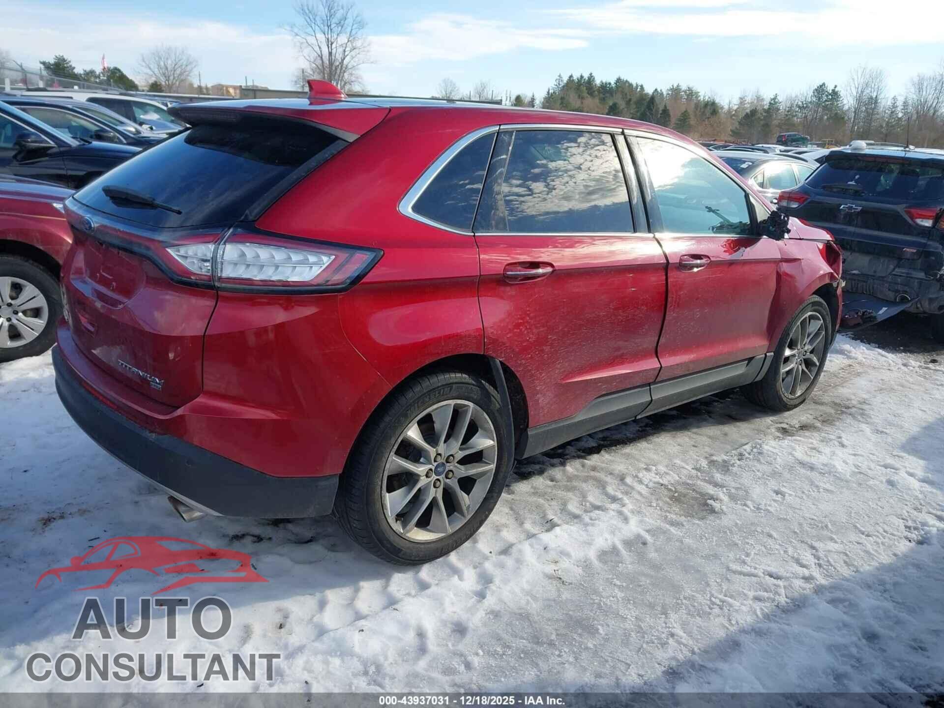 FORD EDGE 2015 - 2FMTK4K83FBB29385