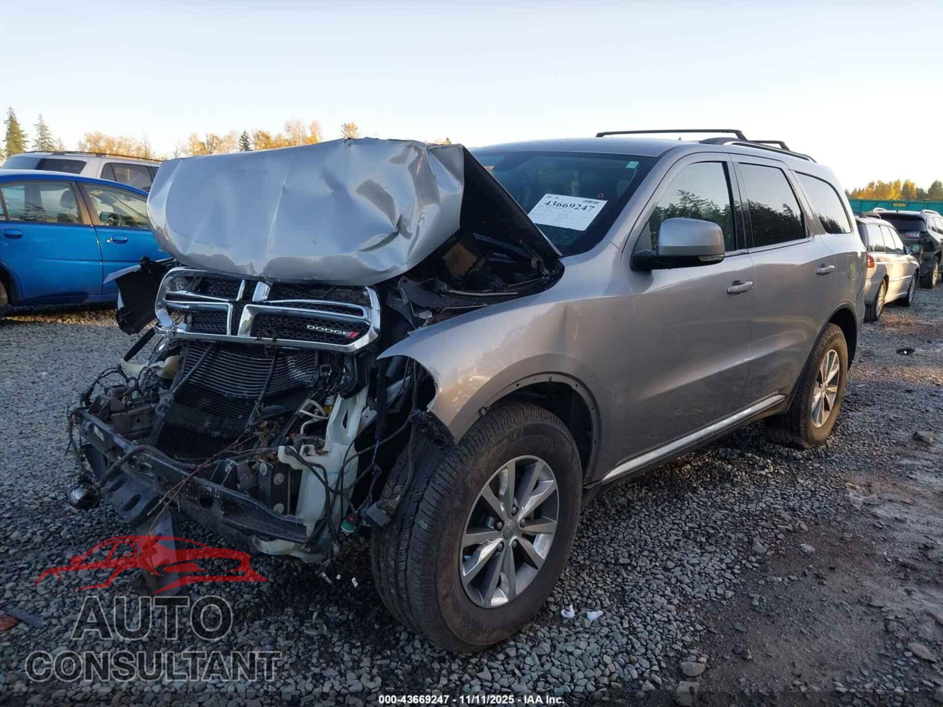 DODGE DURANGO 2015 - 1C4RDJDG2FC931356