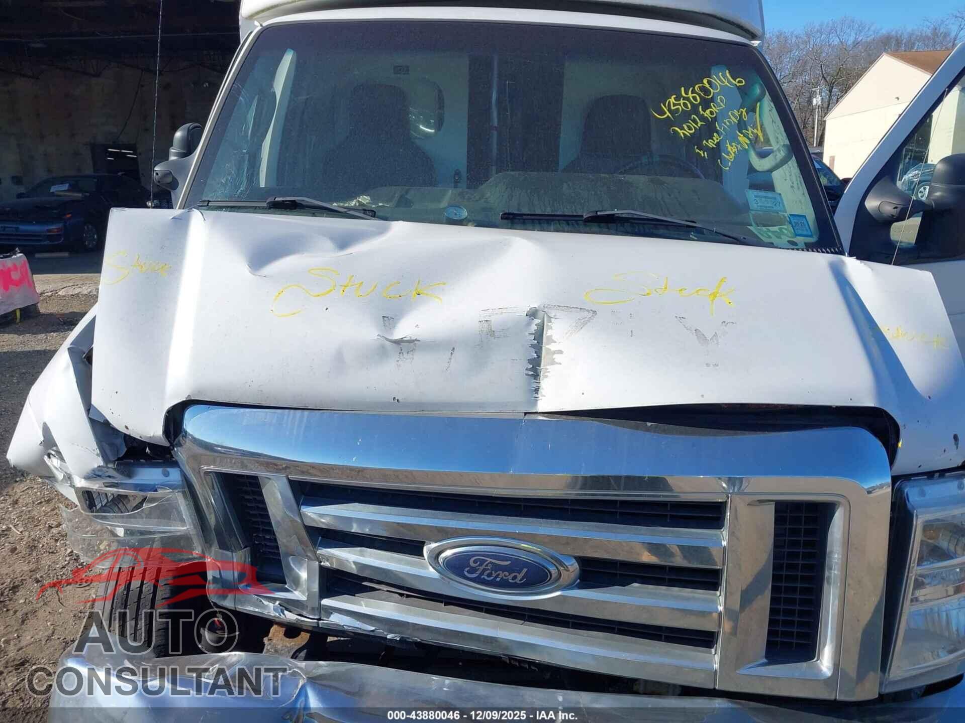 FORD E-350 CUTAWAY 2012 - 1FDSE3FL9CDB15444