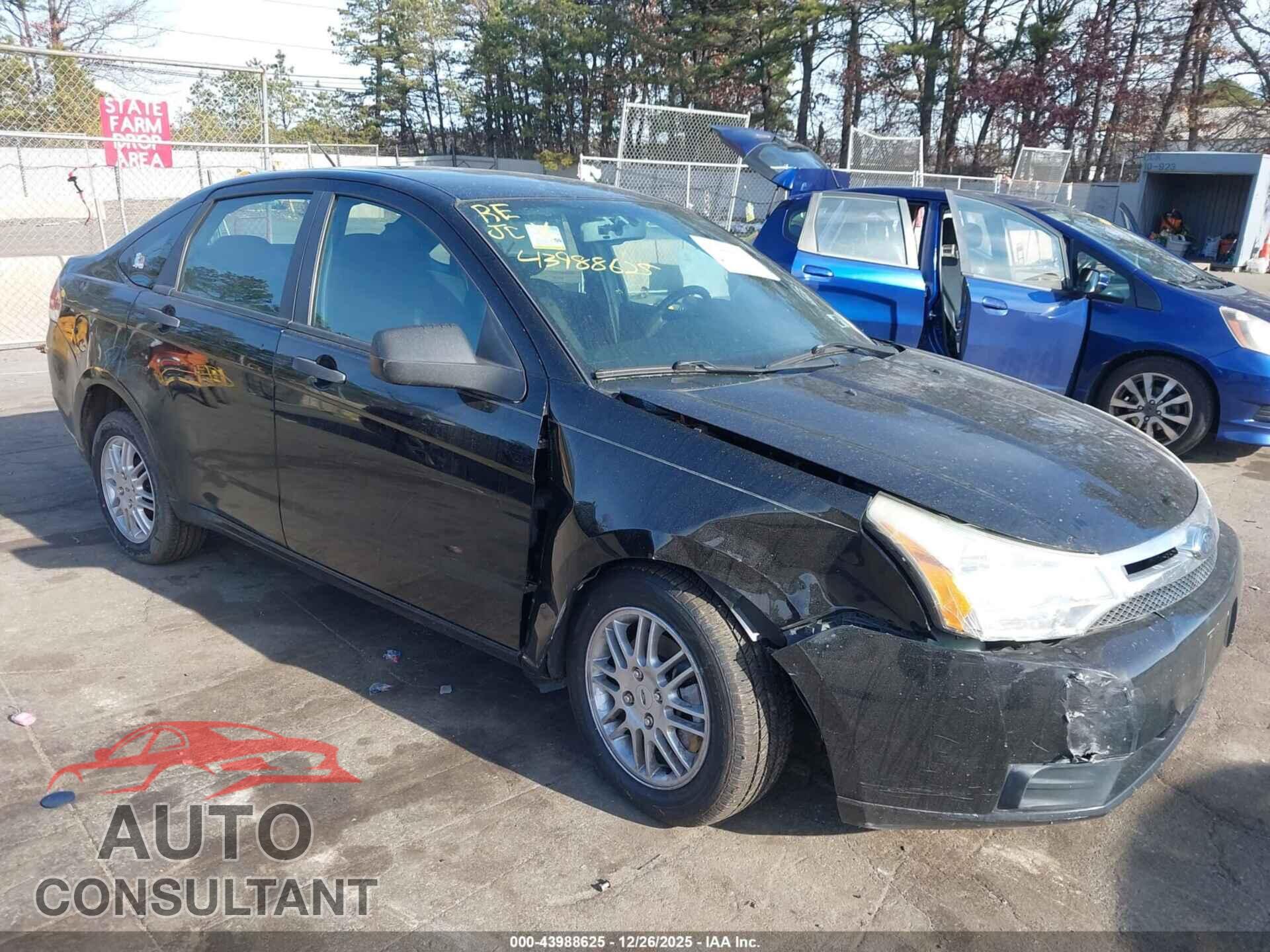 FORD FOCUS 2010 - 1FAHP3FN8AW150025