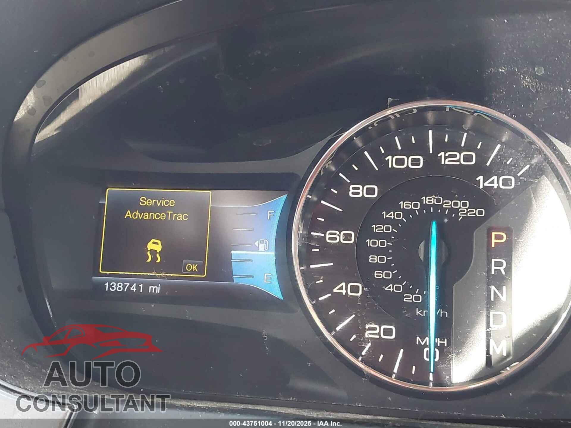 FORD EDGE 2012 - 2FMDK3AK9CBA12949