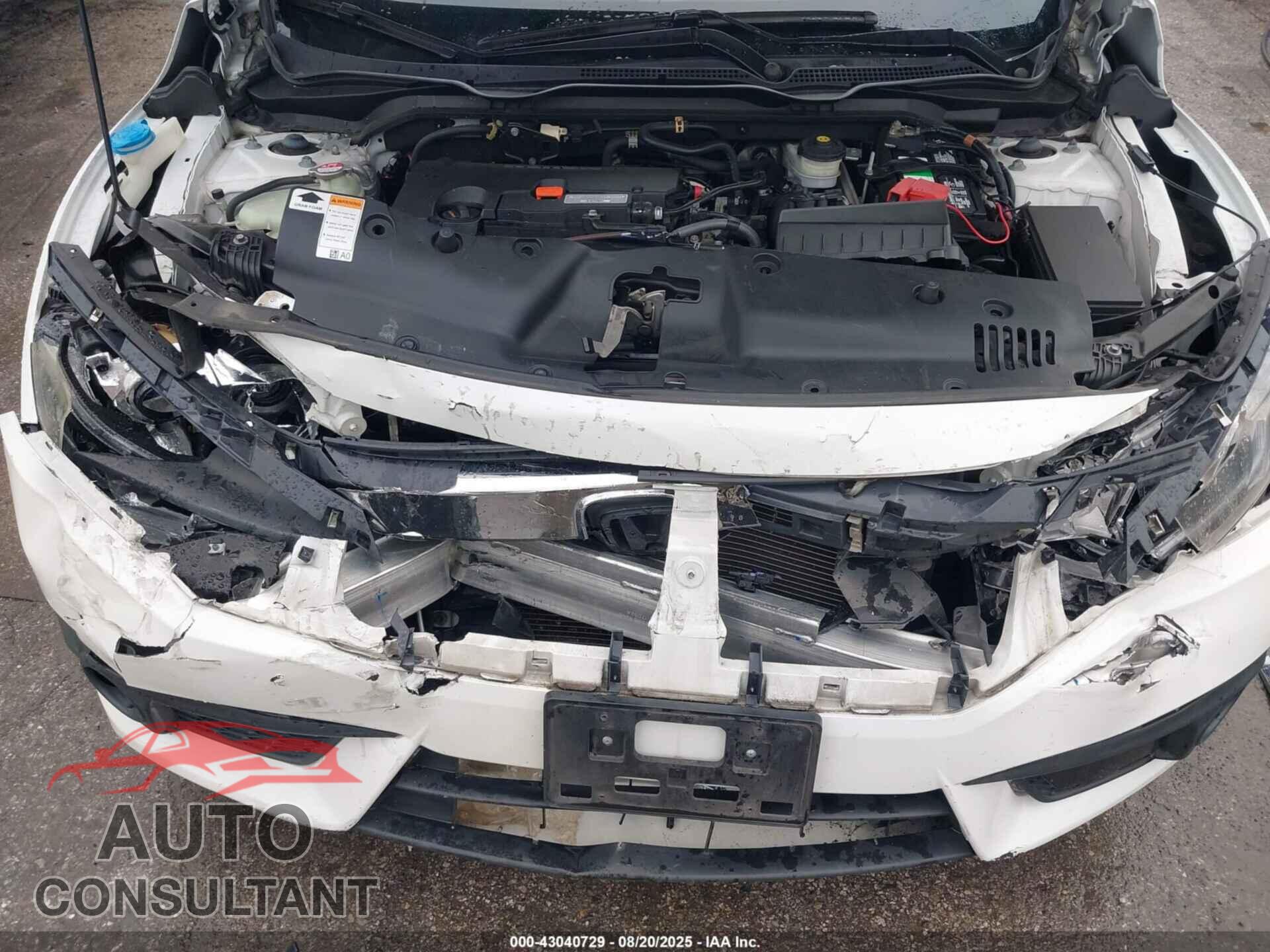 HONDA CIVIC 2017 - 19XFC2F85HE031189