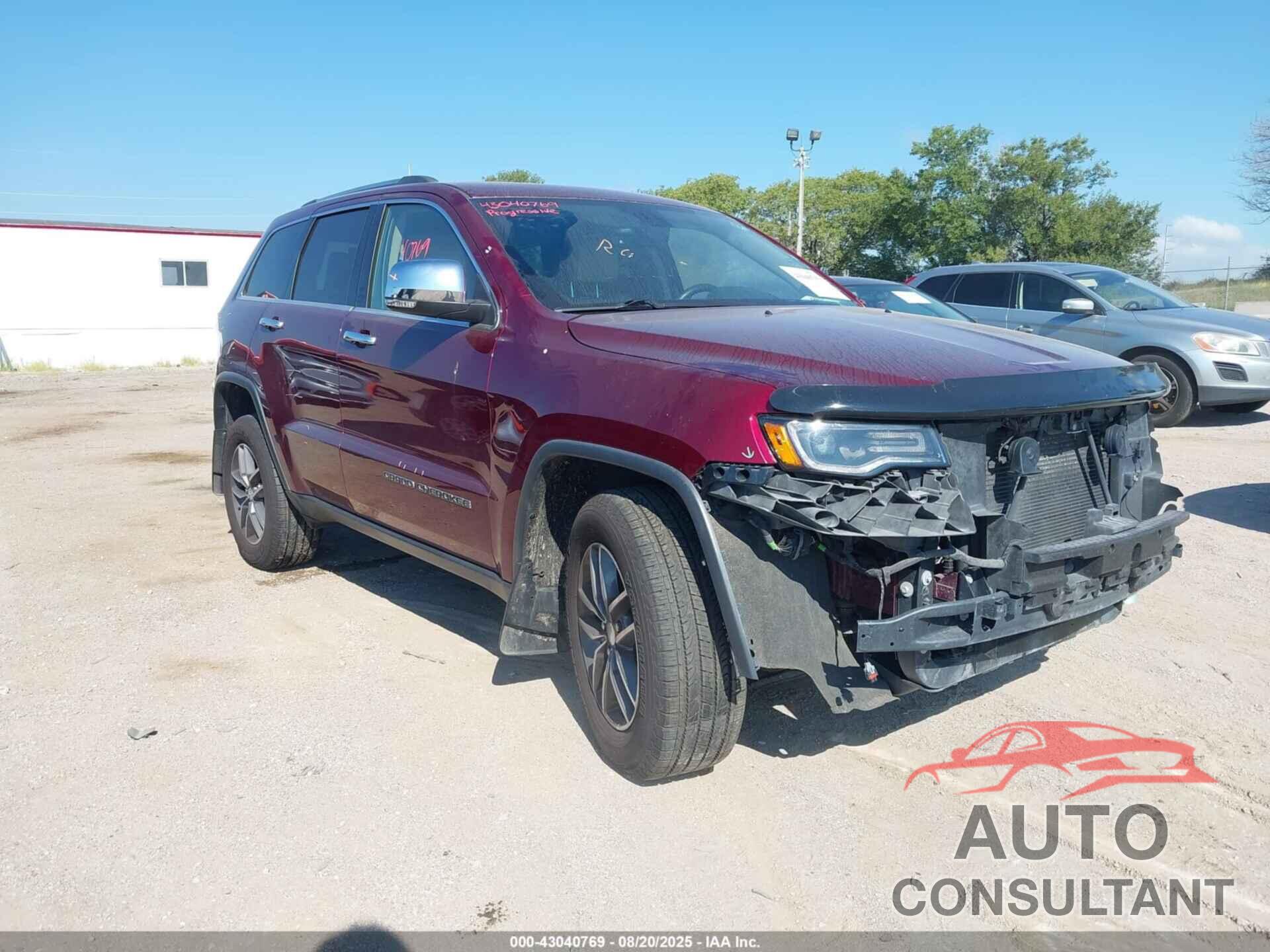 JEEP GRAND CHEROKEE 2017 - 1C4RJFBG6HC688954