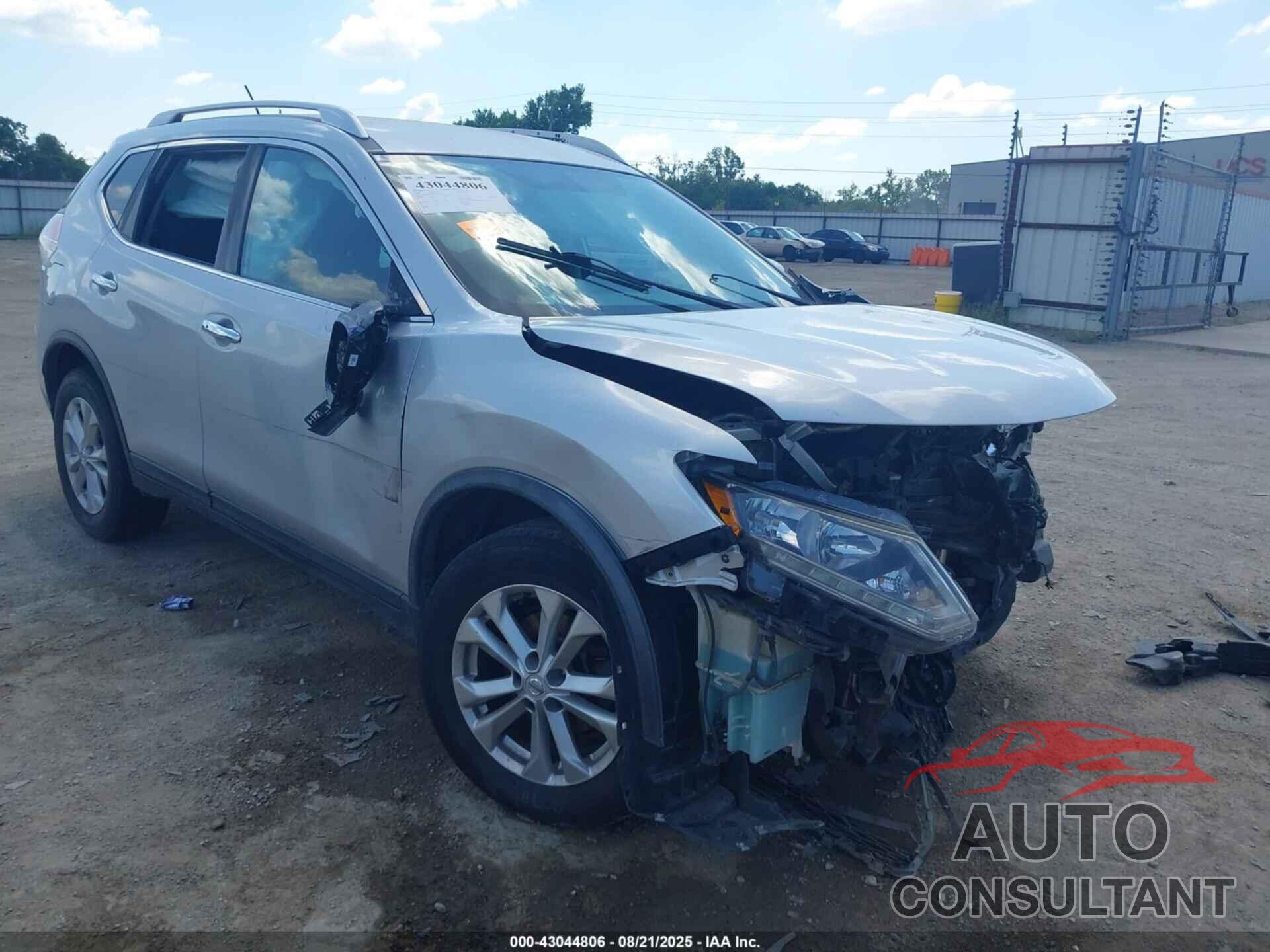 NISSAN ROGUE 2016 - KNMAT2MV0GP679573