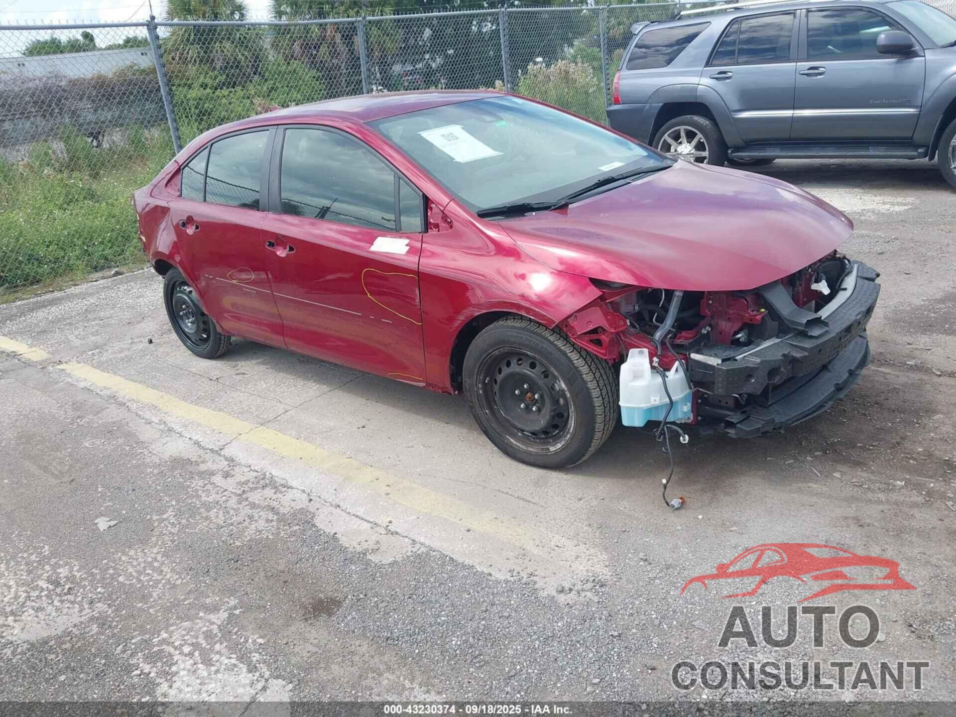 TOYOTA COROLLA 2022 - JTDEPMAEXNJ217754