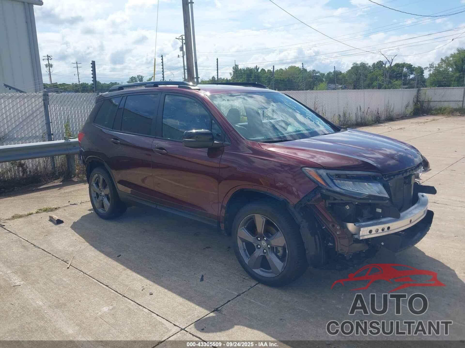HONDA PASSPORT 2021 - 5FNYF8H95MB039239