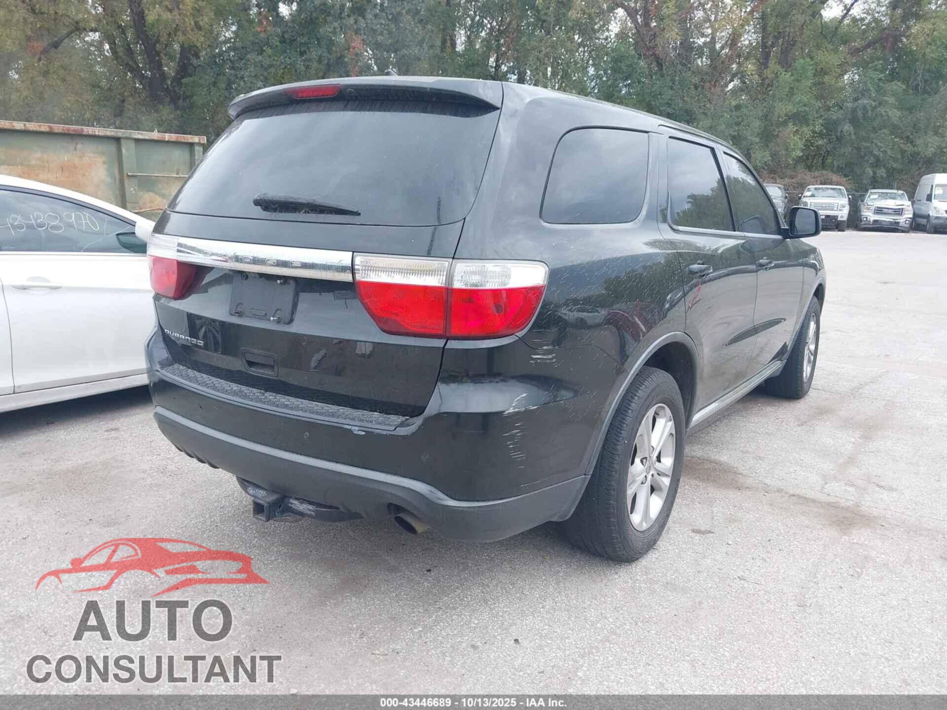DODGE DURANGO 2013 - 1C4RDHAG6DC691836