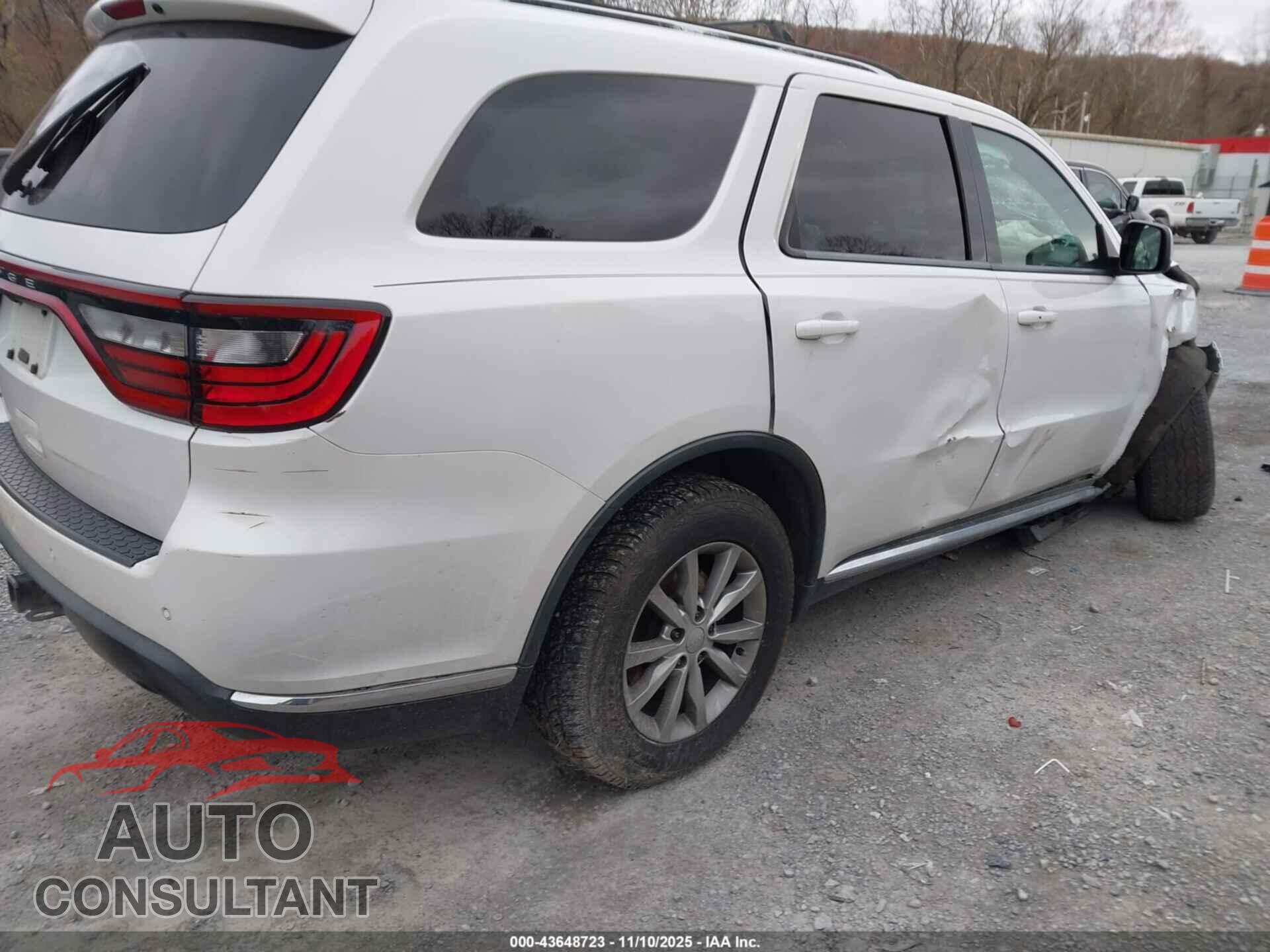 DODGE DURANGO 2017 - 1C4RDJAG8HC648113