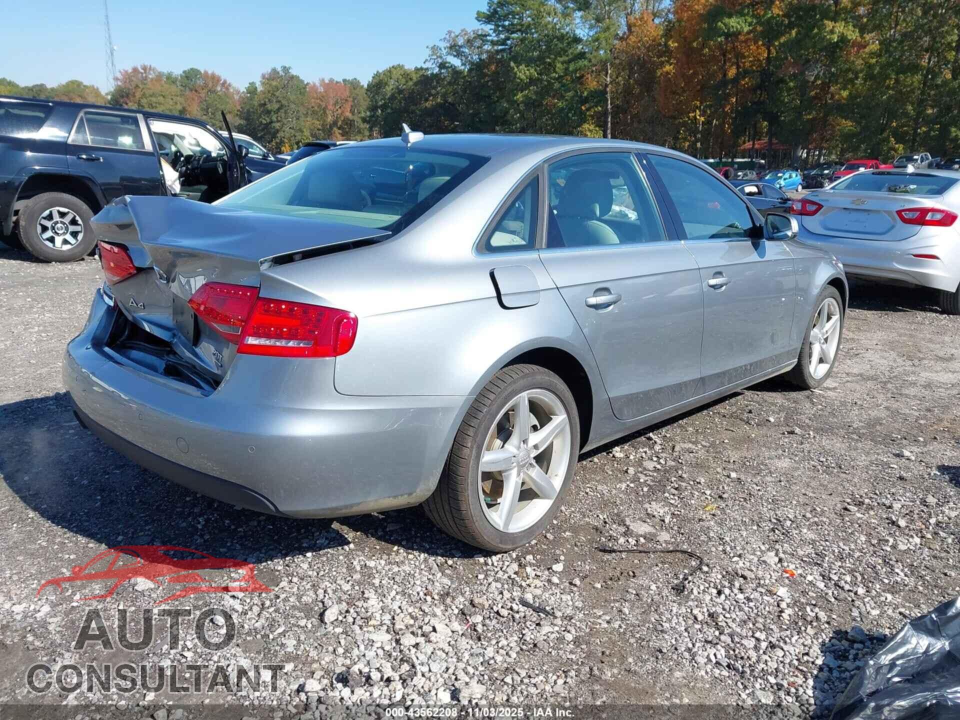 AUDI A4 2011 - WAUKFBFL7BN056041