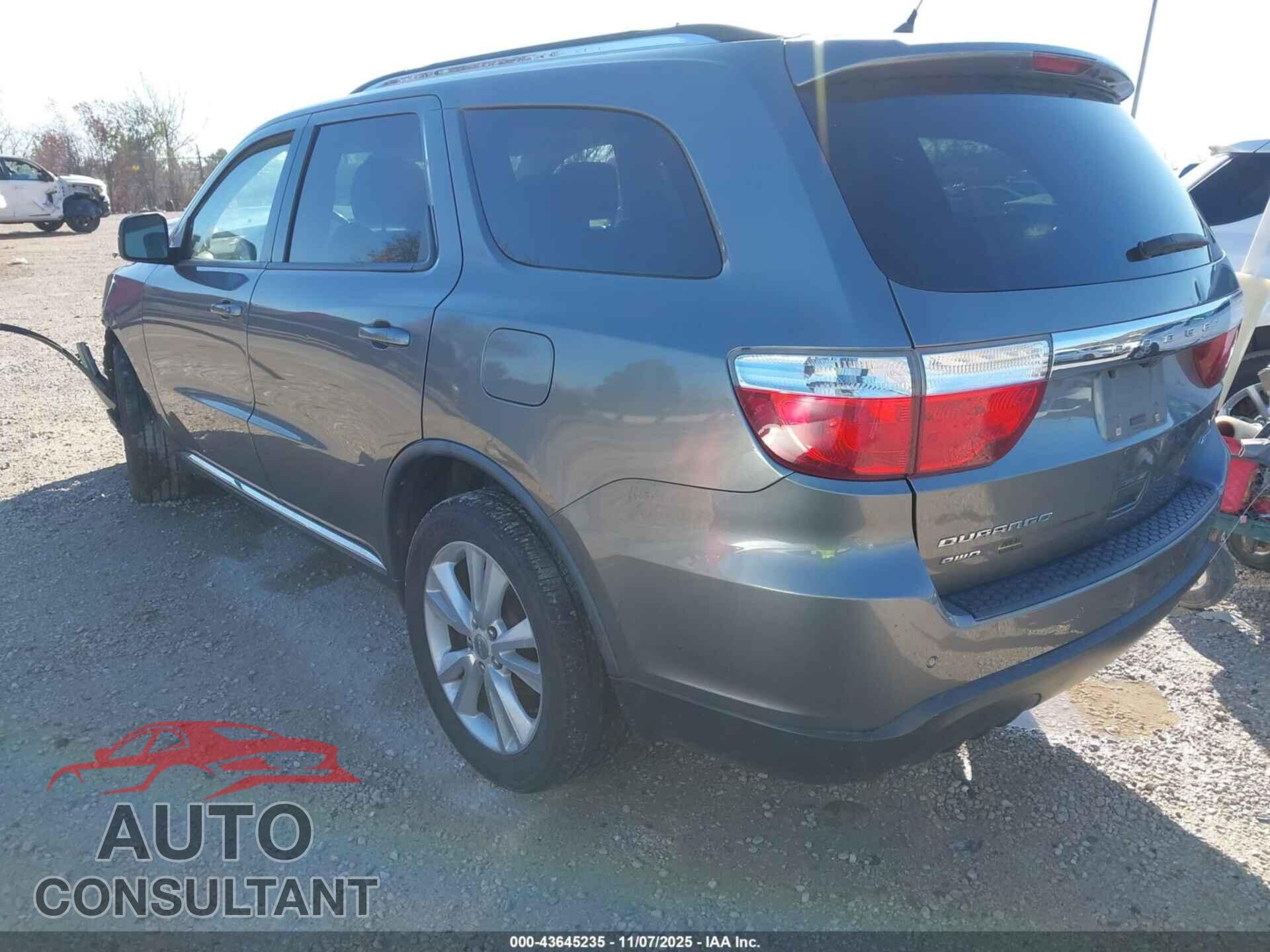 DODGE DURANGO 2012 - 1C4RDJDG5CC108366