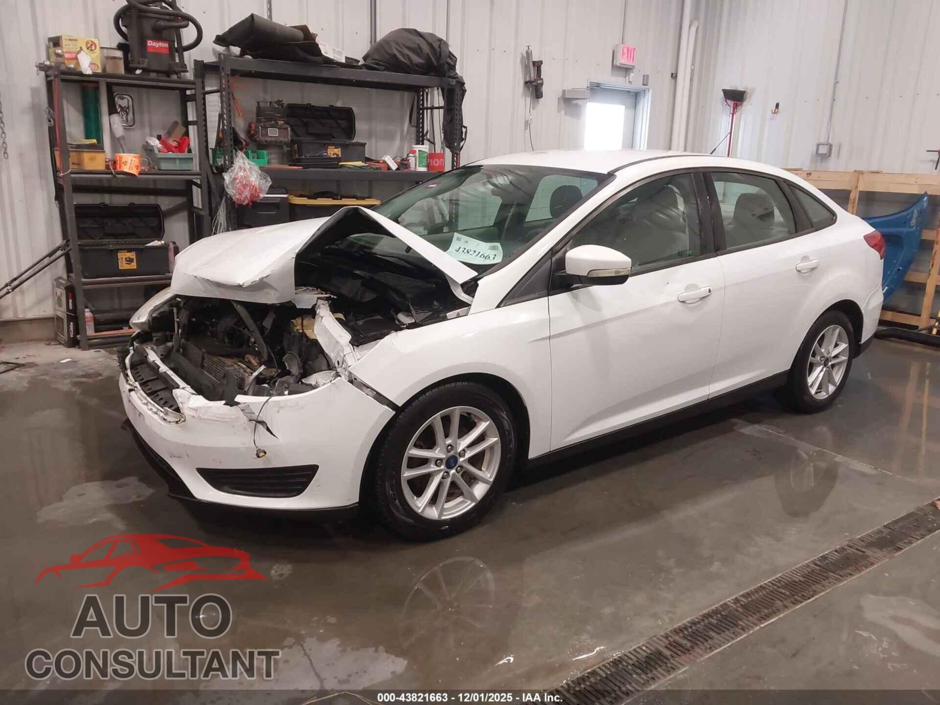 FORD FOCUS 2017 - 1FADP3F22HL309184