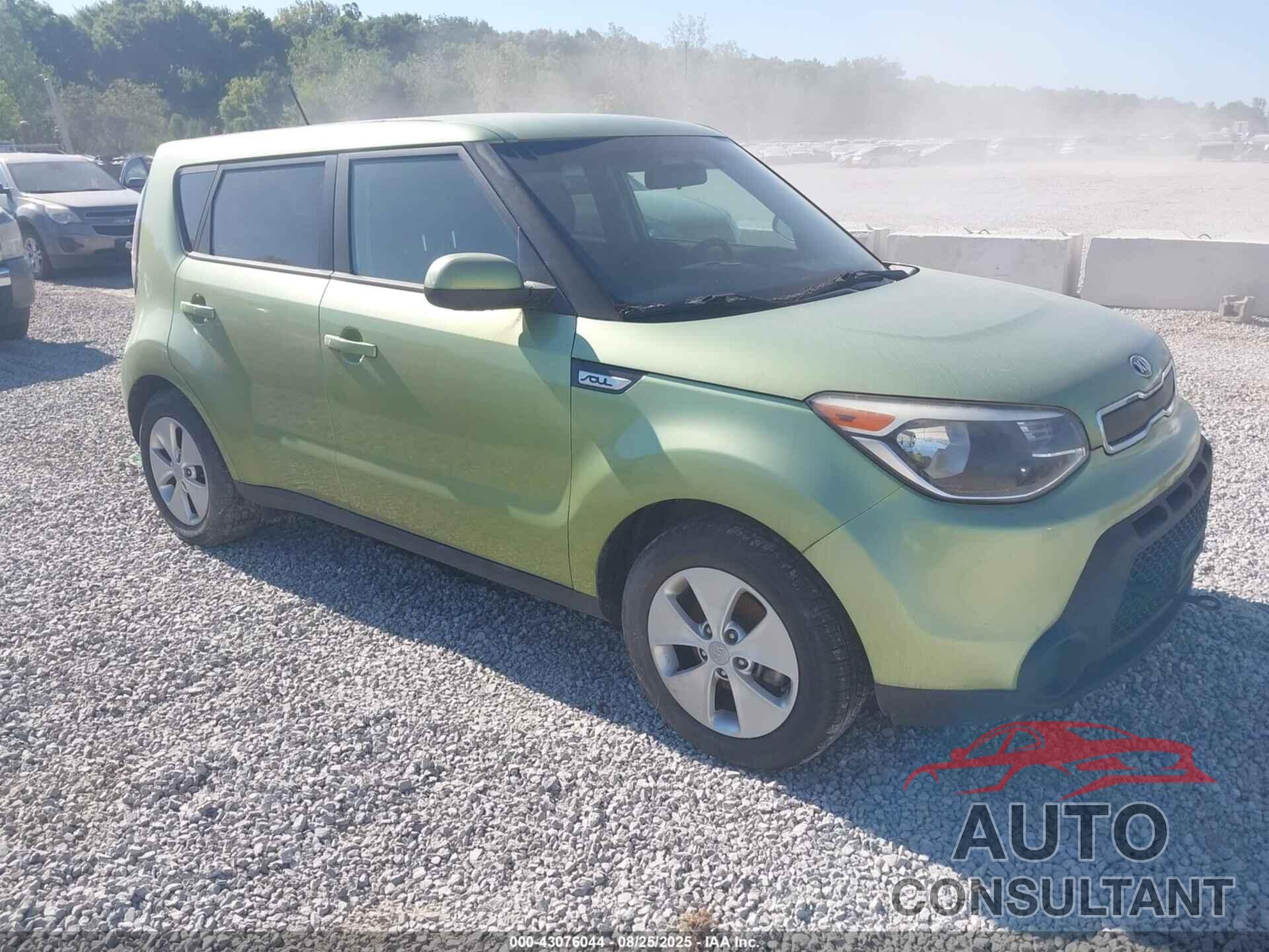 KIA SOUL 2015 - KNDJN2A22F7763624
