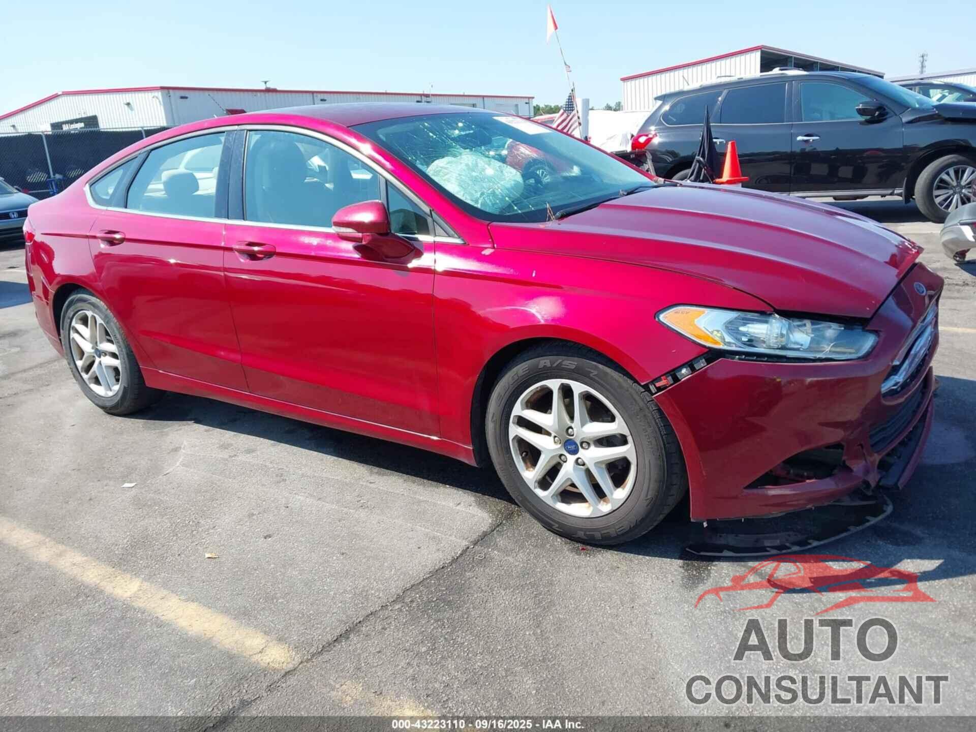 FORD FUSION 2016 - 3FA6P0H7XGR109296