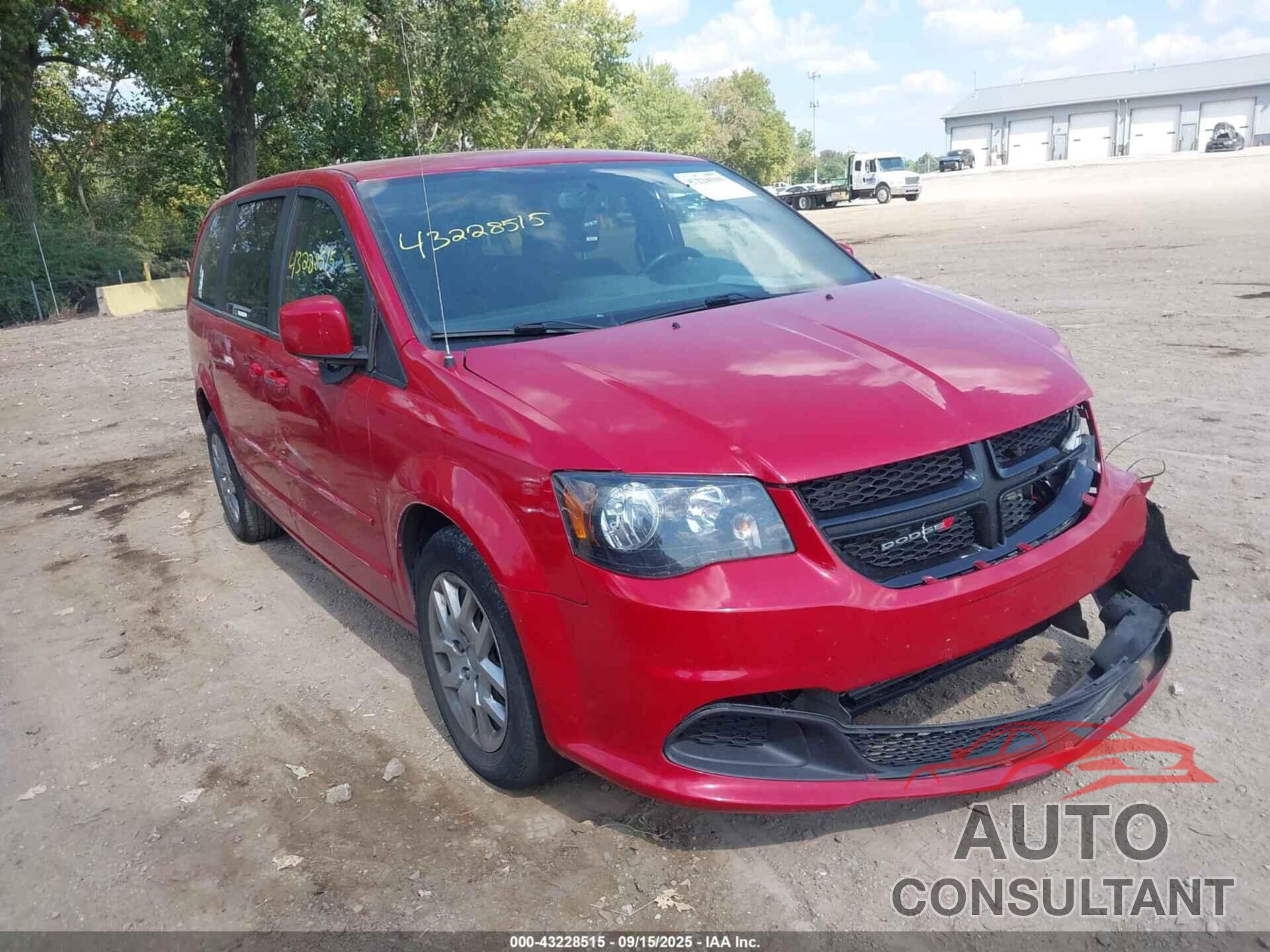 DODGE GRAND CARAVAN 2016 - 2C4RDGBGXGR236346
