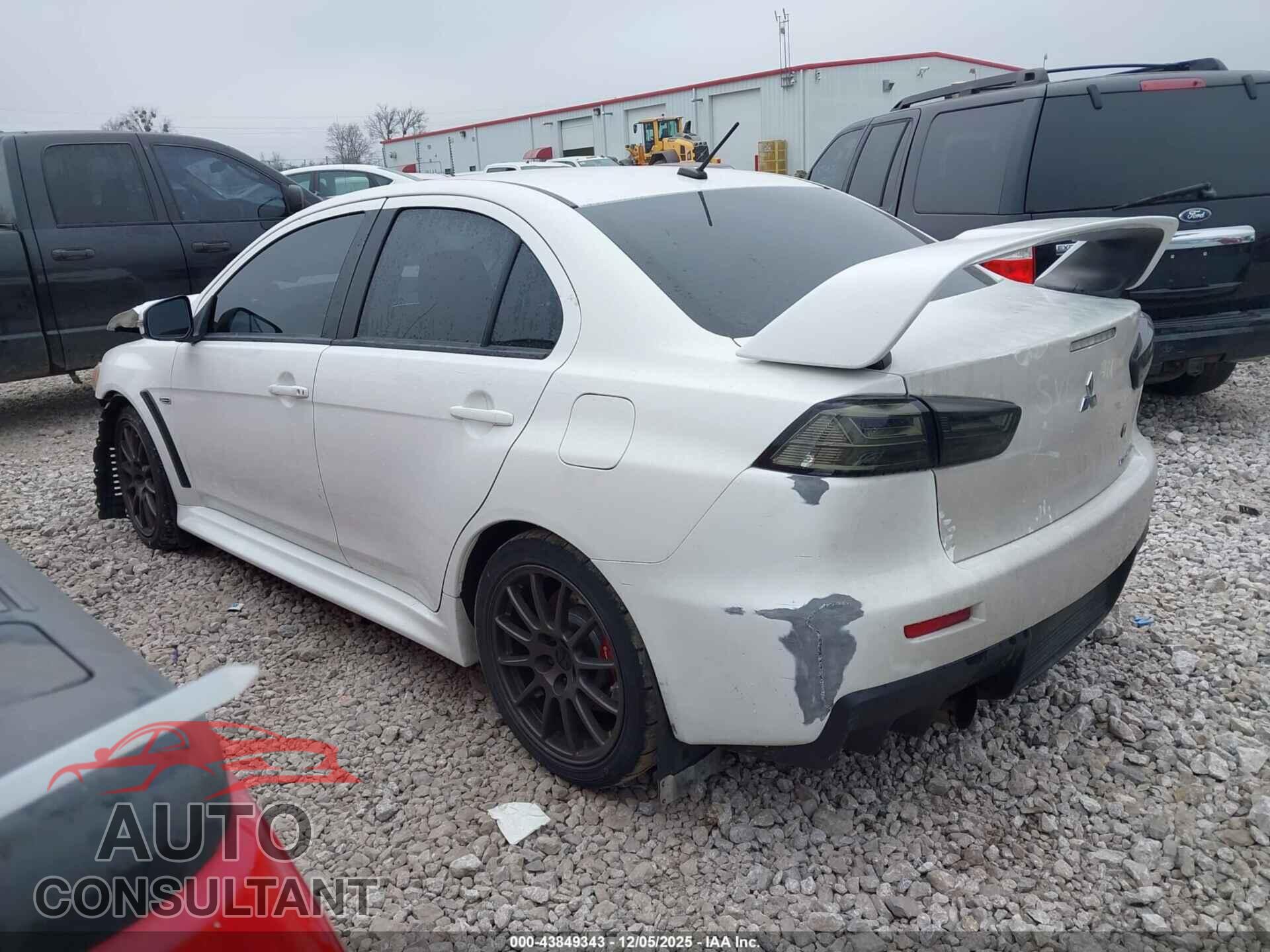 MITSUBISHI LANCER EVOLUTION 2015 - JA32W8FV3FU020509