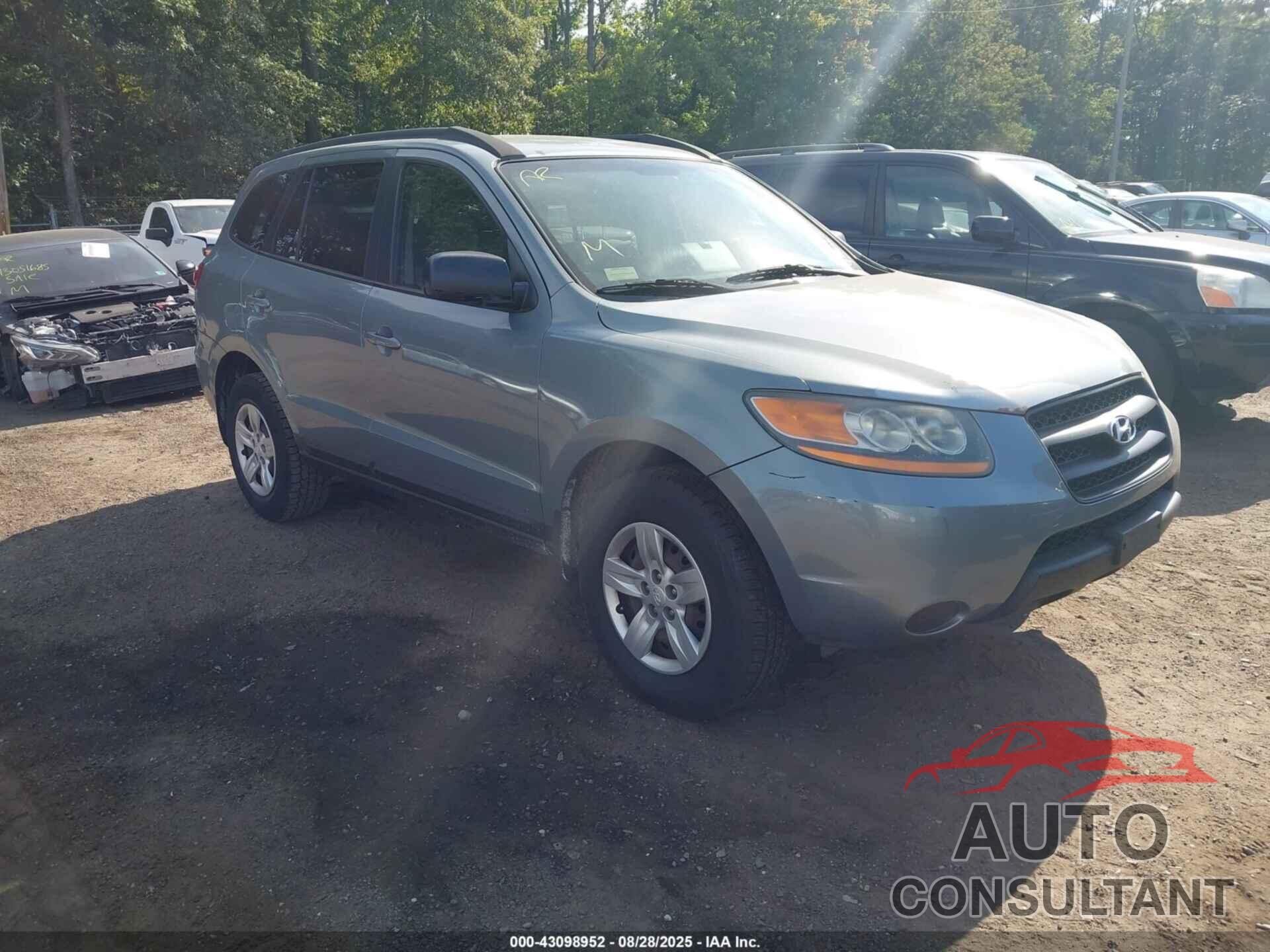 HYUNDAI SANTA FE 2009 - 5NMSG13D29H266643