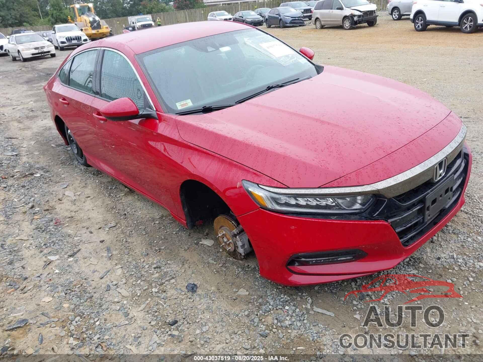 HONDA ACCORD 2018 - 1HGCV1F36JA261278