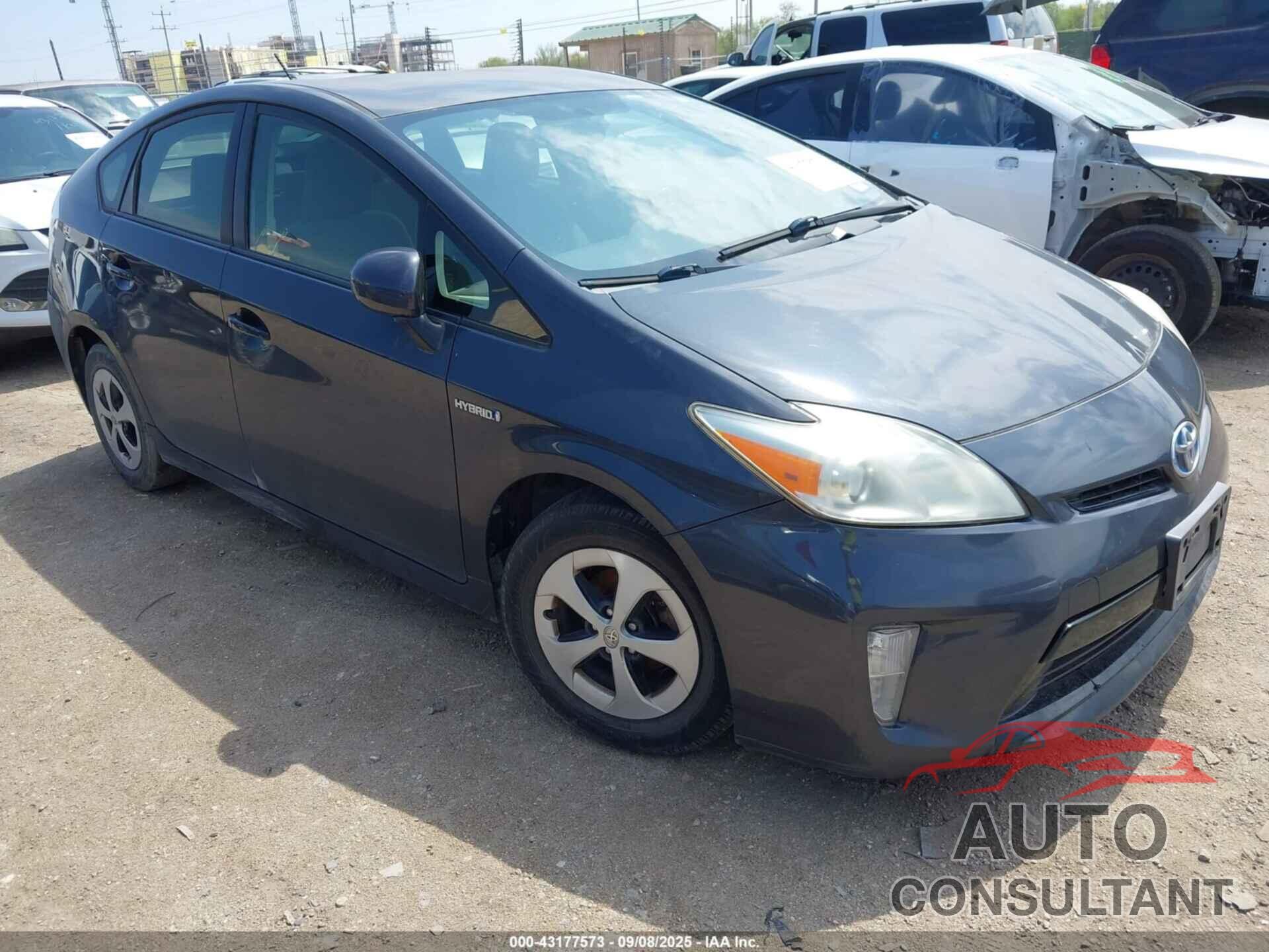 TOYOTA PRIUS 2012 - JTDKN3DU1C1502703