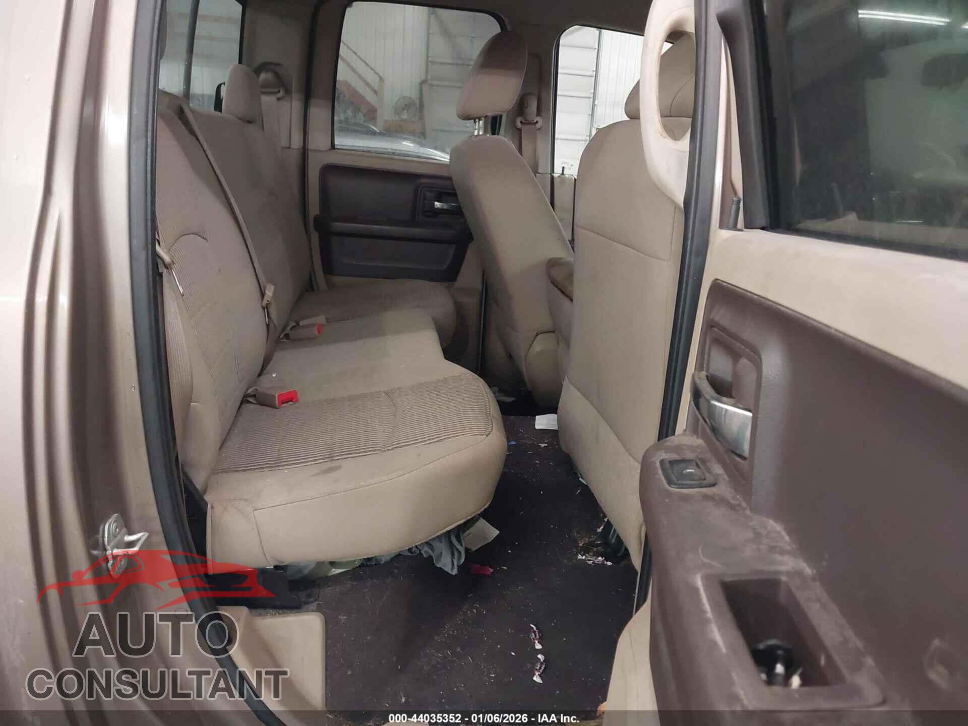 DODGE RAM 1500 2009 - 1D3HV18P99S760691