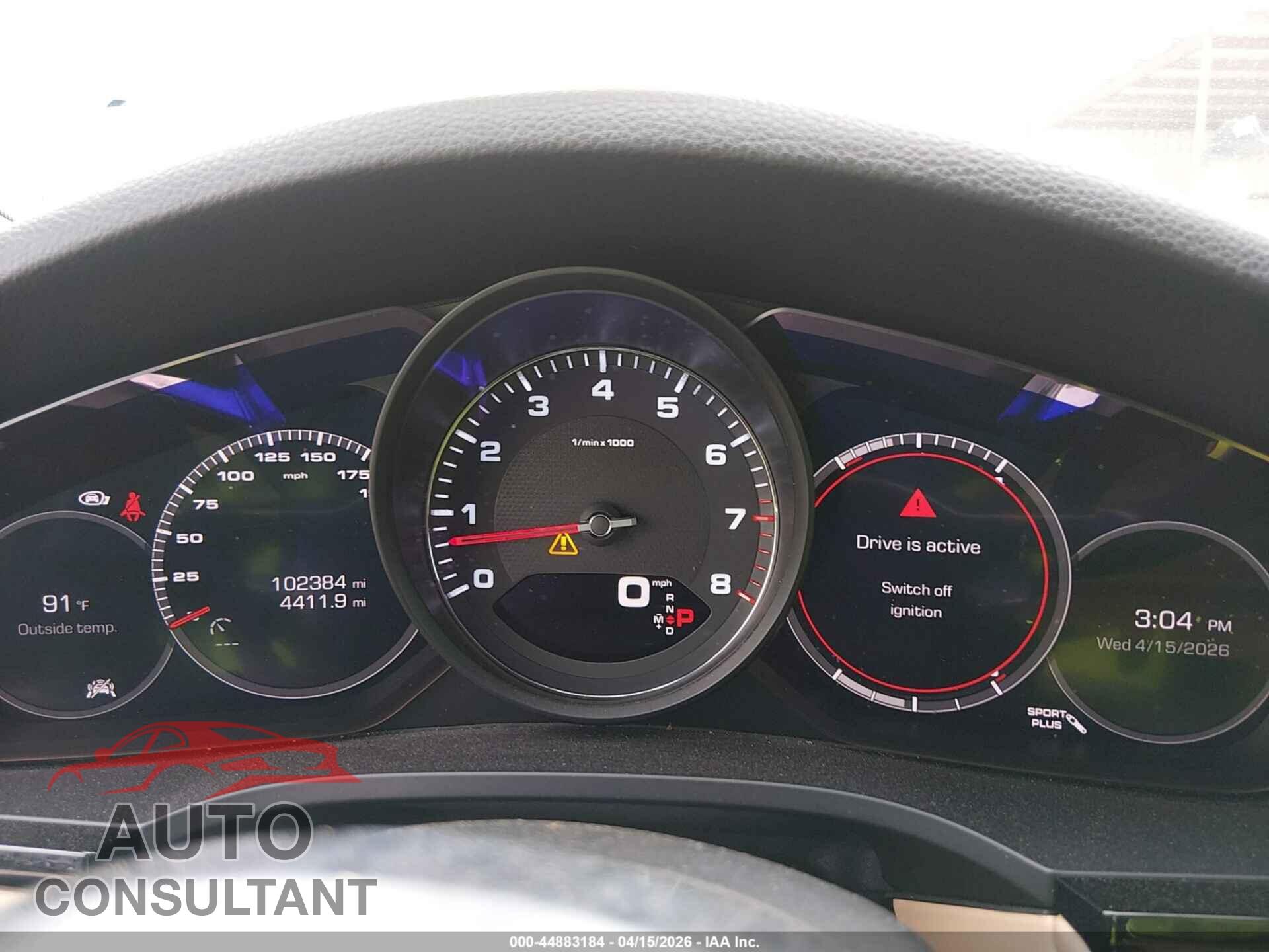 PORSCHE CAYENNE 2019 - WP1AB2AY3KDA64073