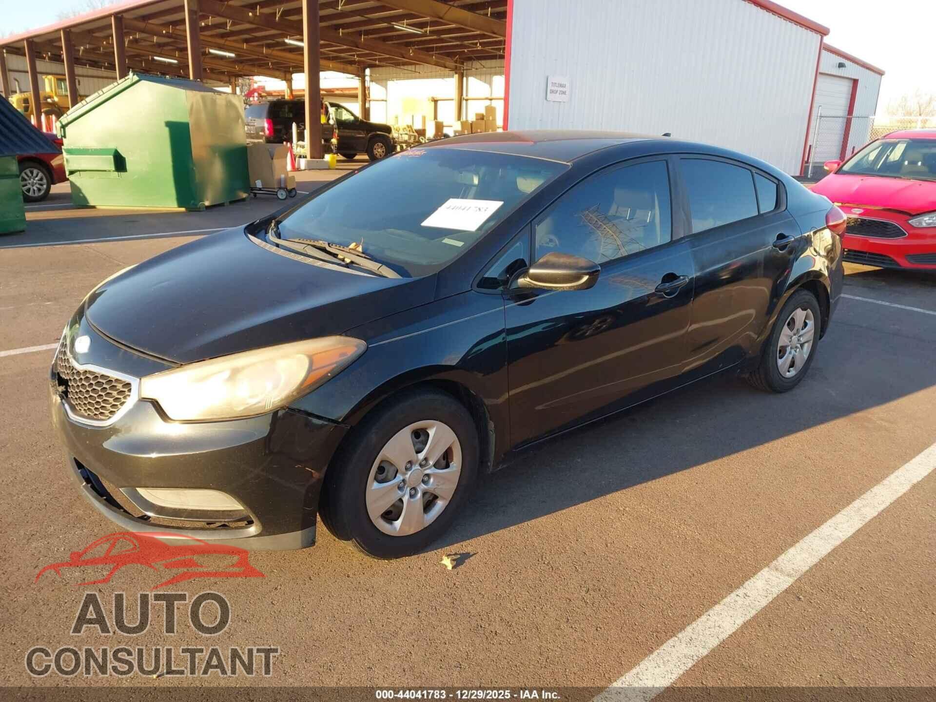 KIA FORTE 2014 - KNAFK4A68E5063840