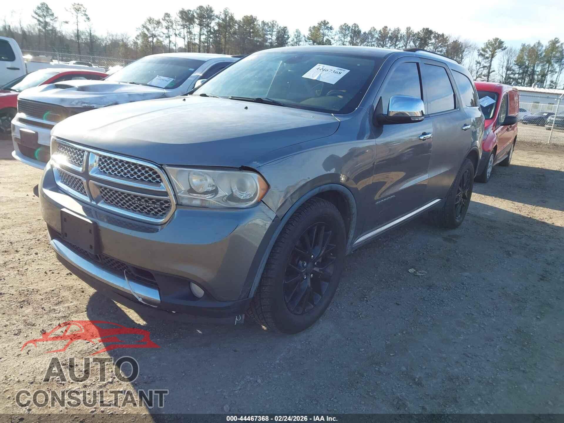 DODGE DURANGO 2011 - 1D4SD5GT2BC604521