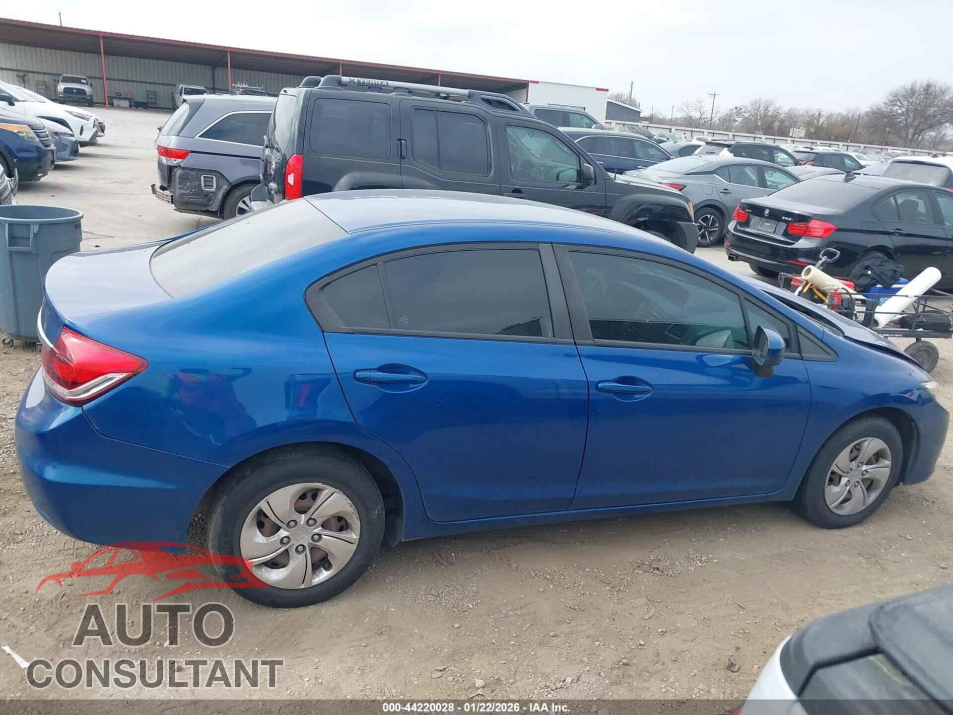 HONDA CIVIC 2014 - 19XFB2F54EE013206