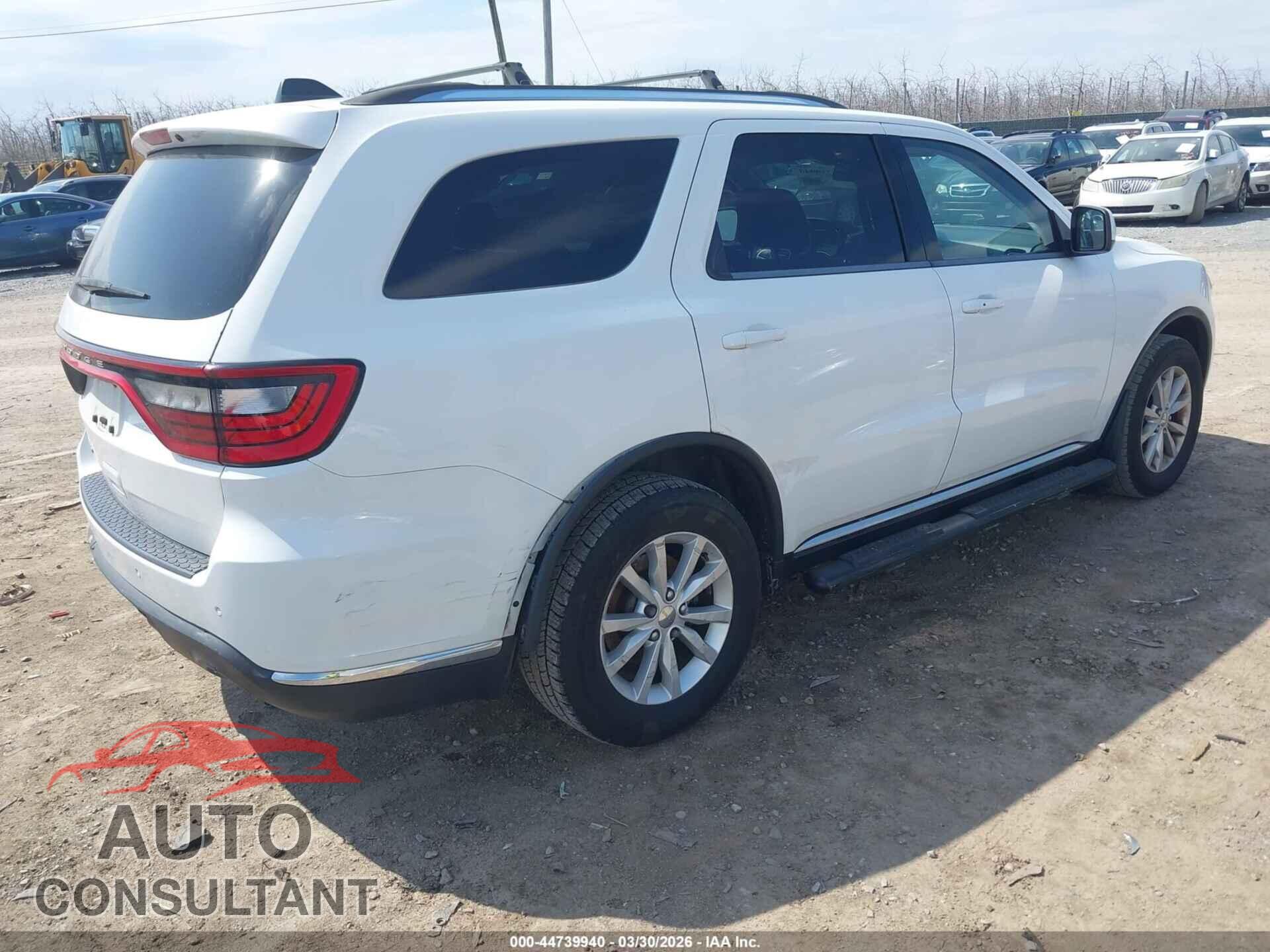 DODGE DURANGO 2014 - 1C4RDJAG2EC278546