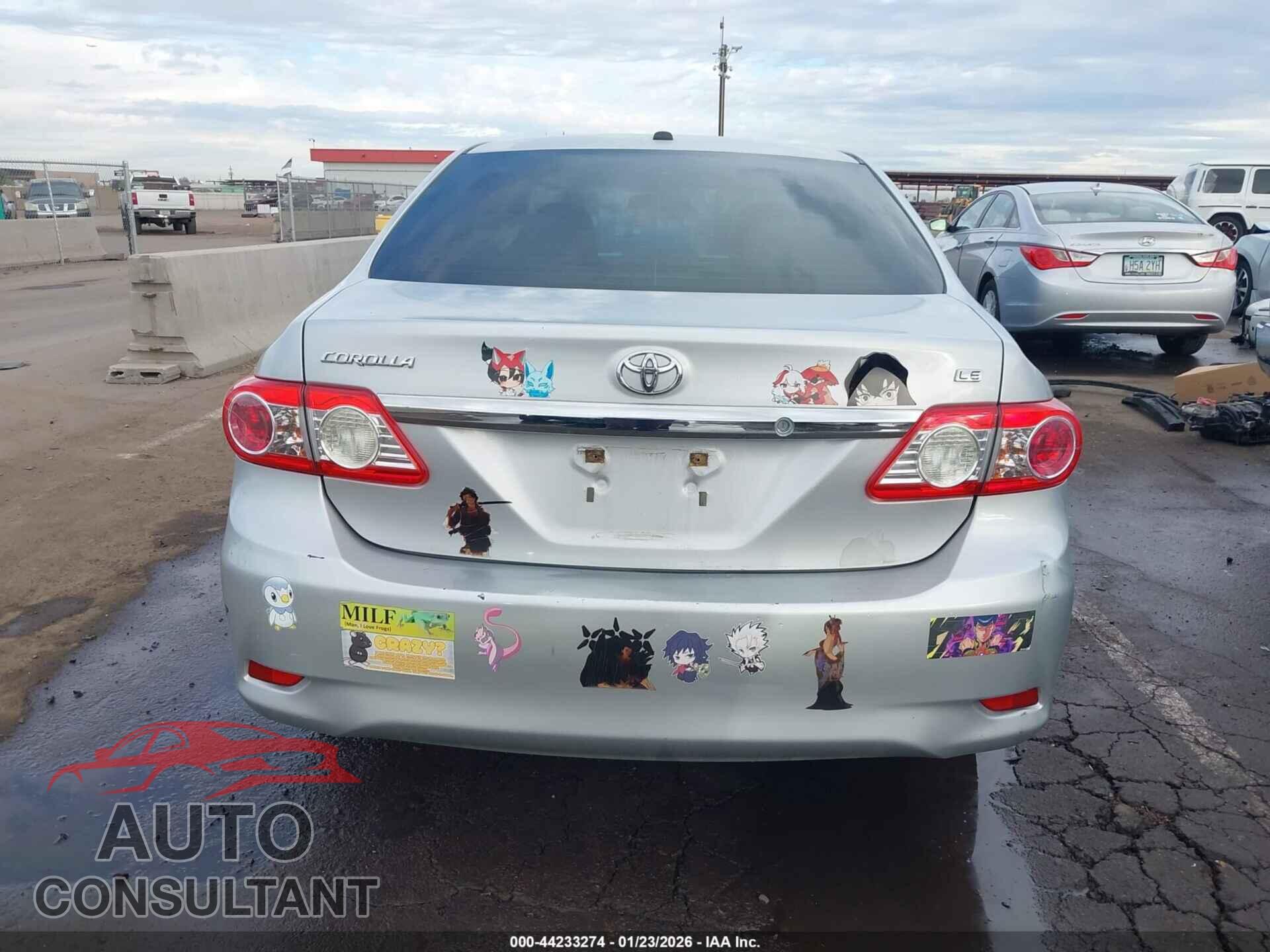 TOYOTA COROLLA 2013 - 5YFBU4EE4DP123773