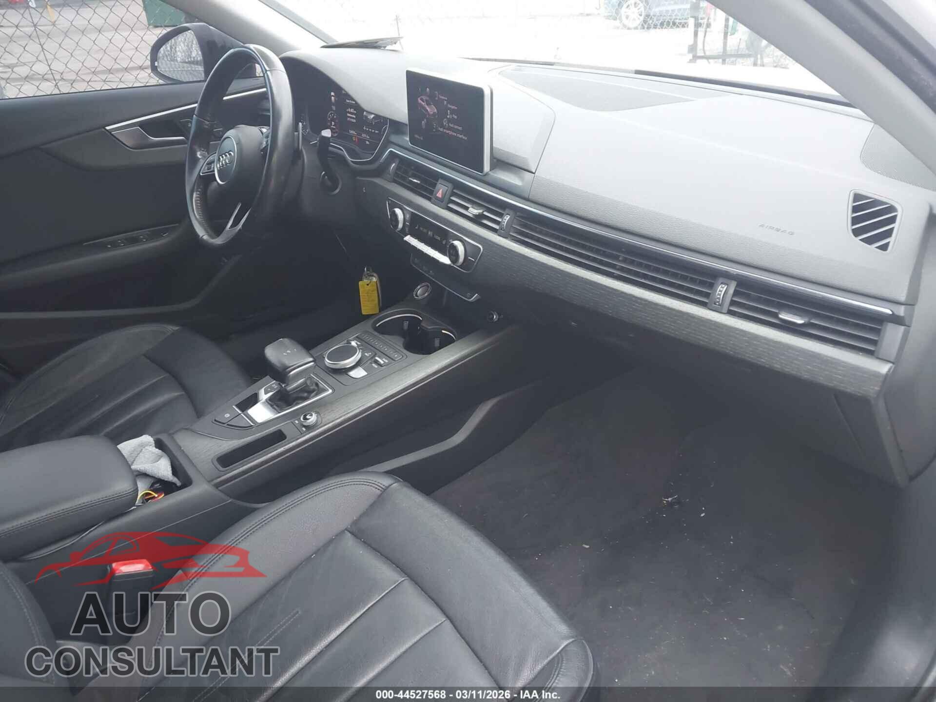 AUDI A4 2017 - WAUKMAF41HN055534