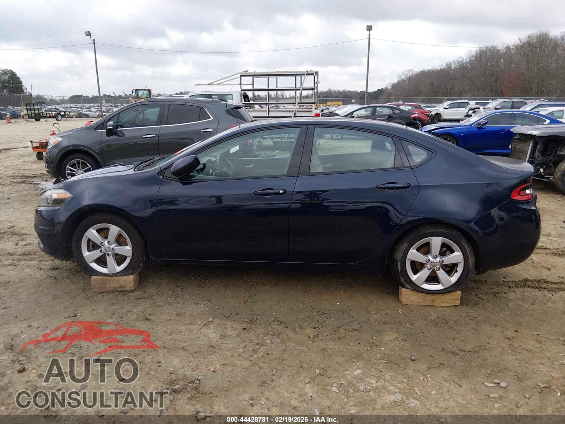 DODGE DART 2015 - 1C3CDFBBXFD415531