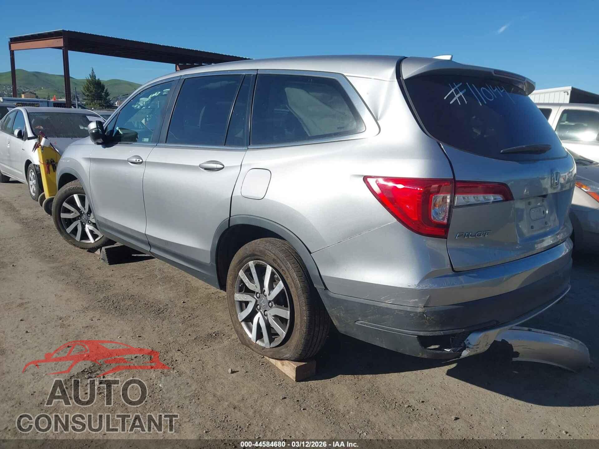 HONDA PILOT 2019 - 5FNYF6H37KB015151