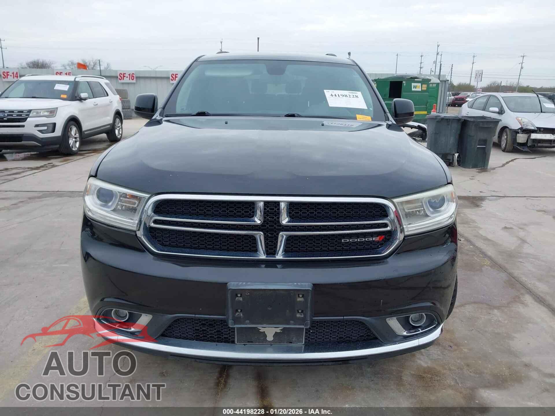 DODGE DURANGO 2014 - 1C4RDHAG8EC467968