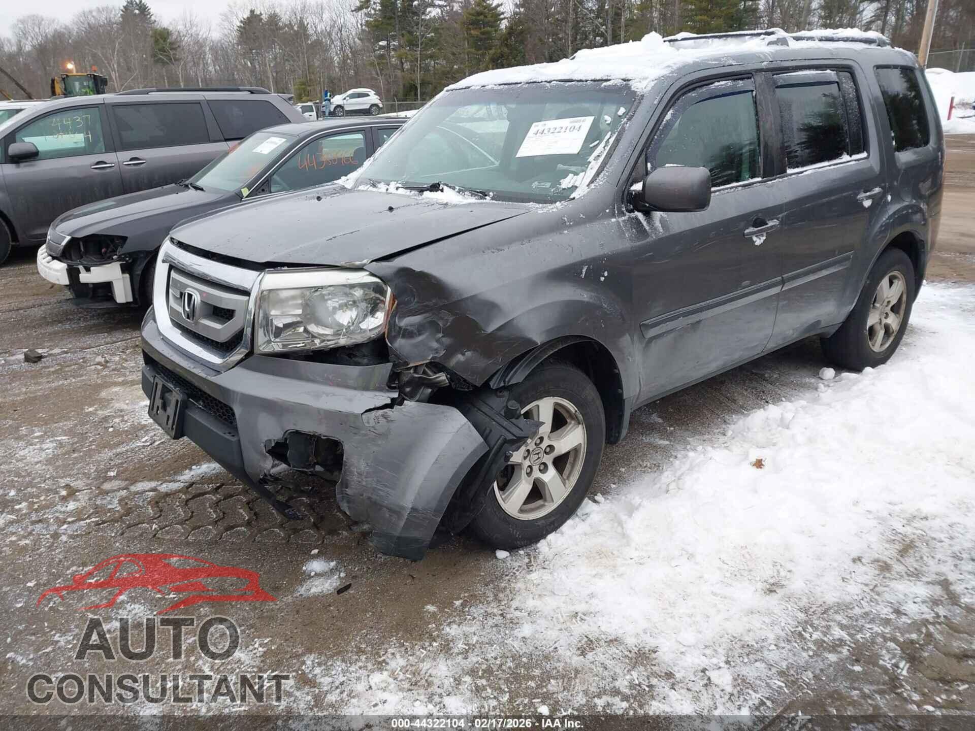 HONDA PILOT 2011 - 5FNYF4H46BB101970