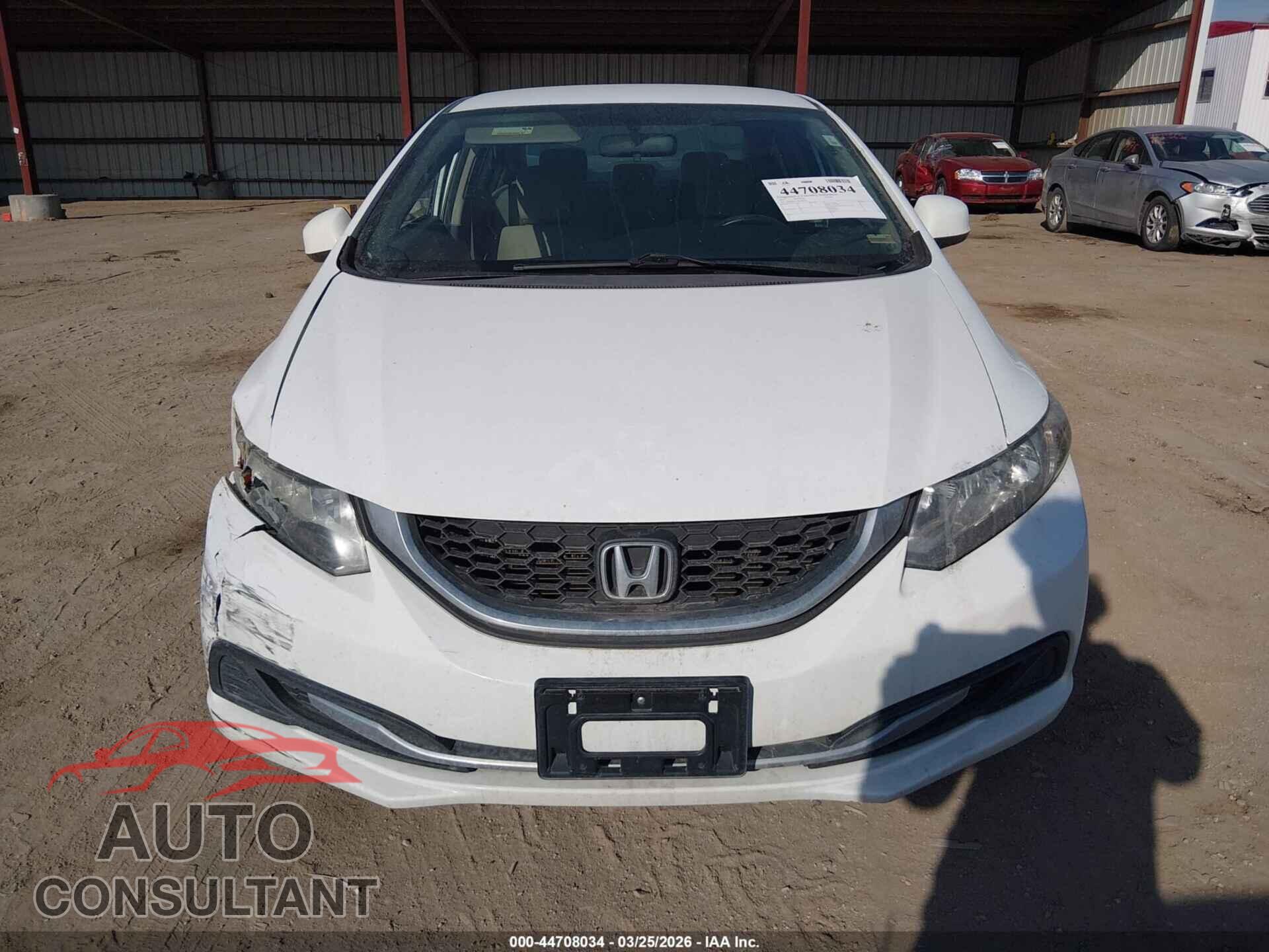 HONDA CIVIC 2013 - 19XFB2F54DE040243