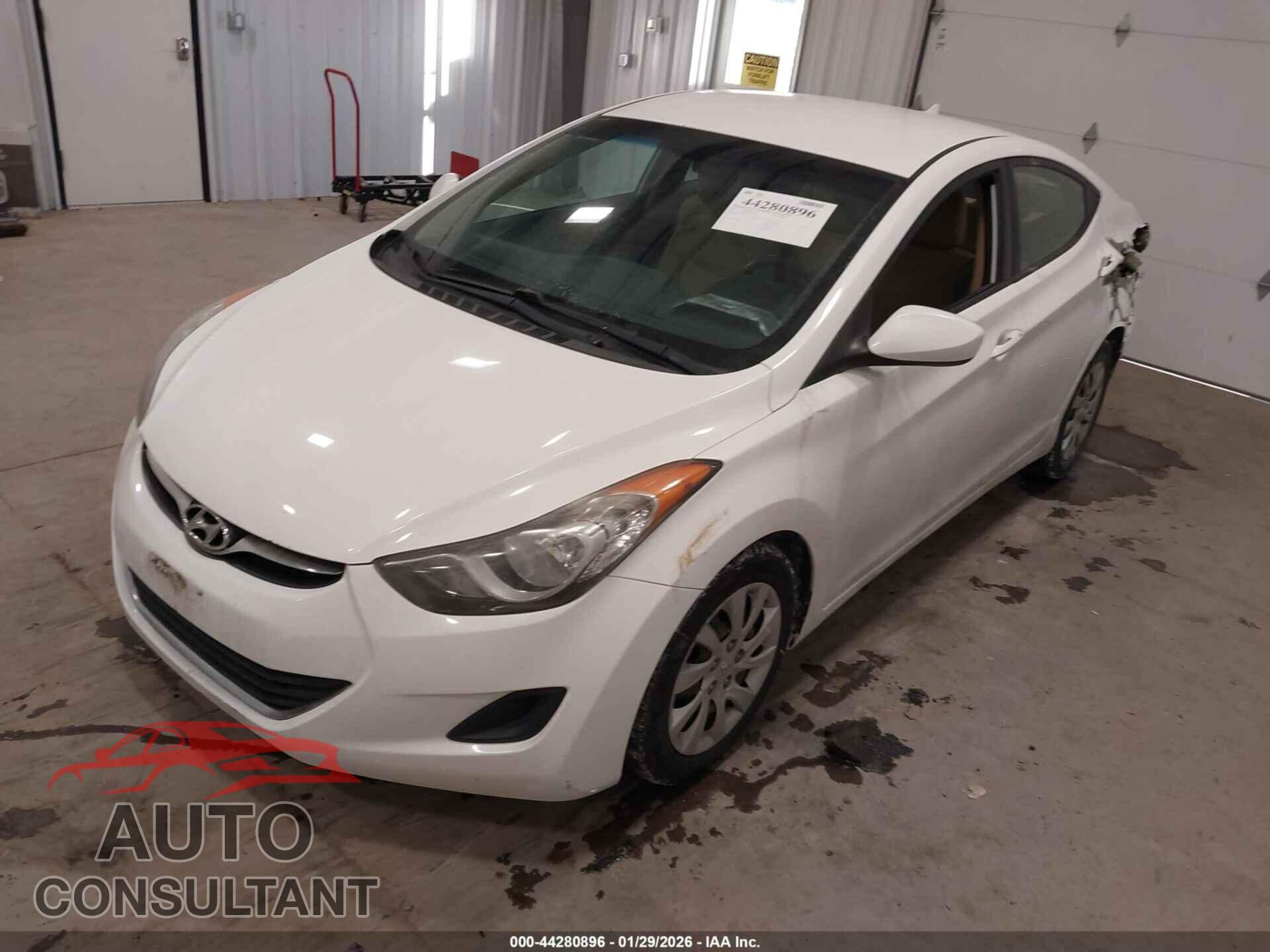 HYUNDAI ELANTRA 2012 - 5NPDH4AE9CH139966