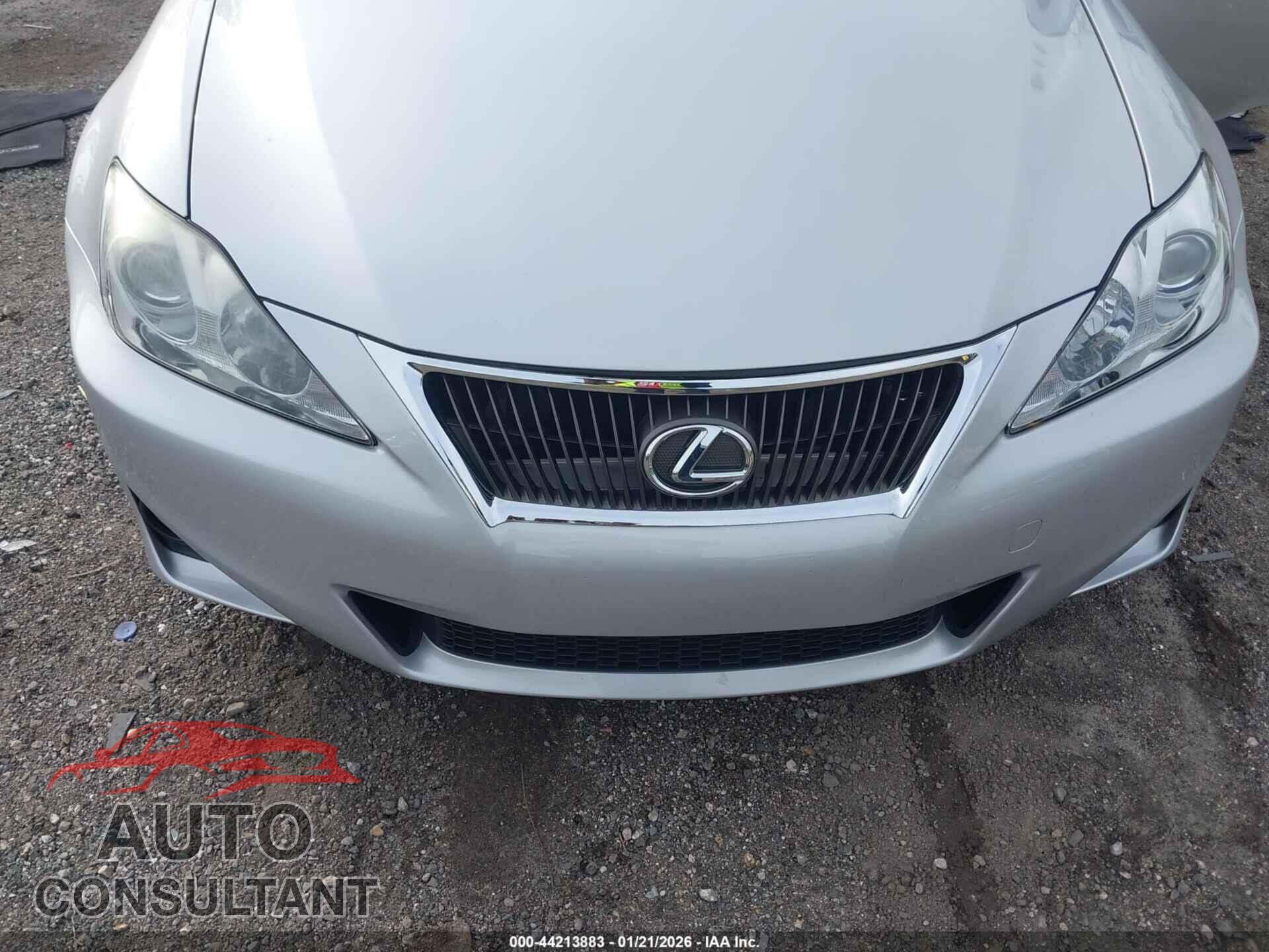 LEXUS IS 250 2012 - JTHBF5C24C5166528