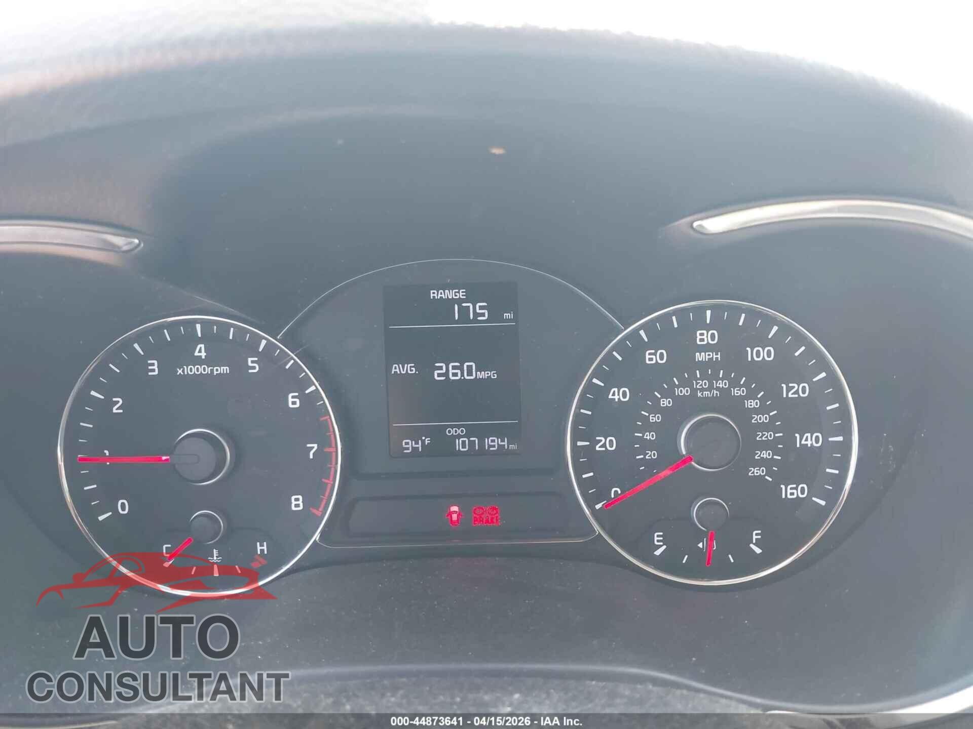 KIA FORTE 2017 - 3KPFK4A78HE048324