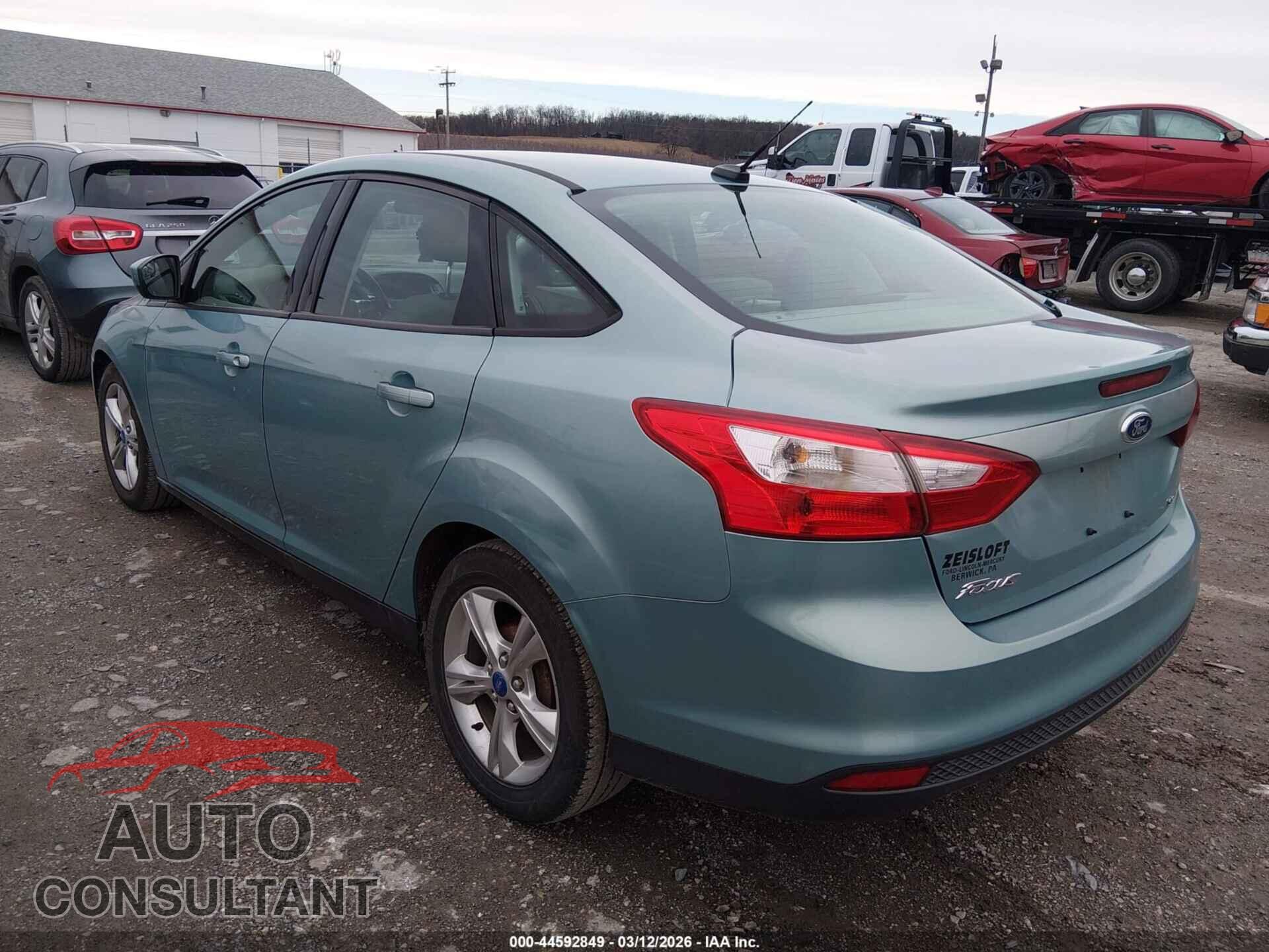 FORD FOCUS 2012 - 1FAHP3F23CL125480