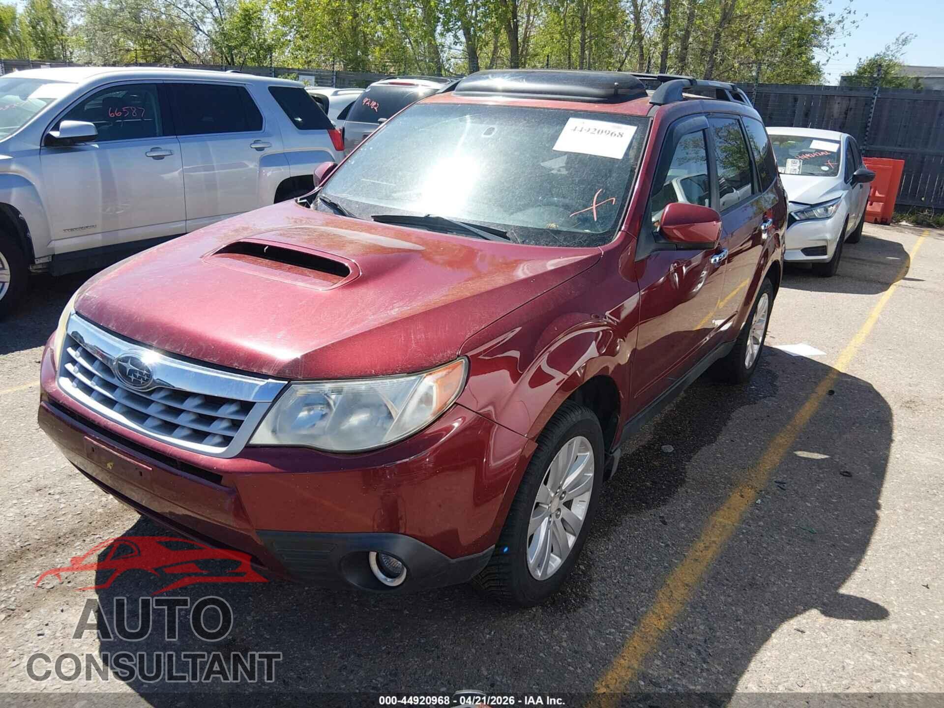 SUBARU FORESTER 2012 - JF2SHAFC7CH411718