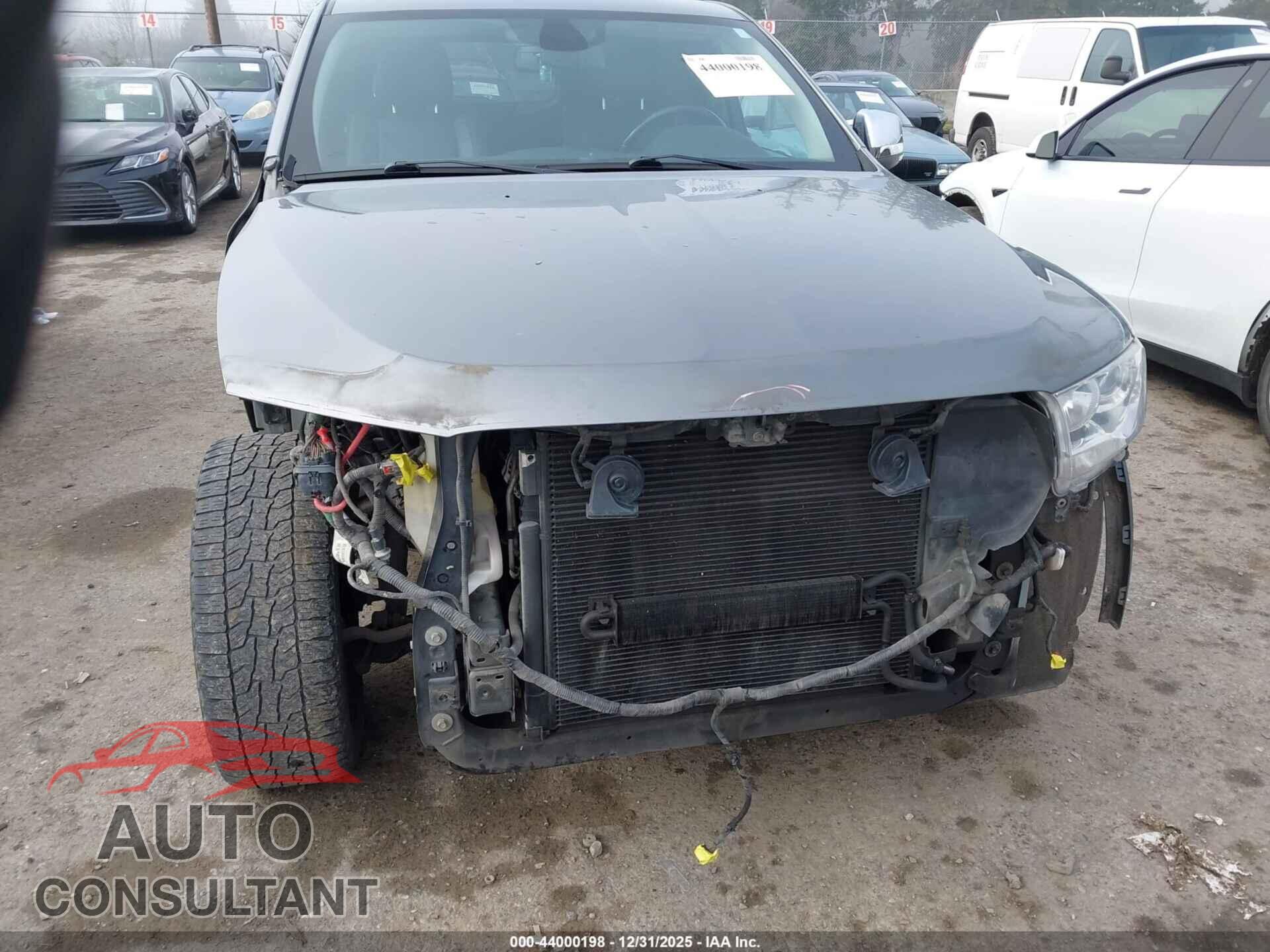 DODGE DURANGO 2012 - 1C4RDJEG4CC330704
