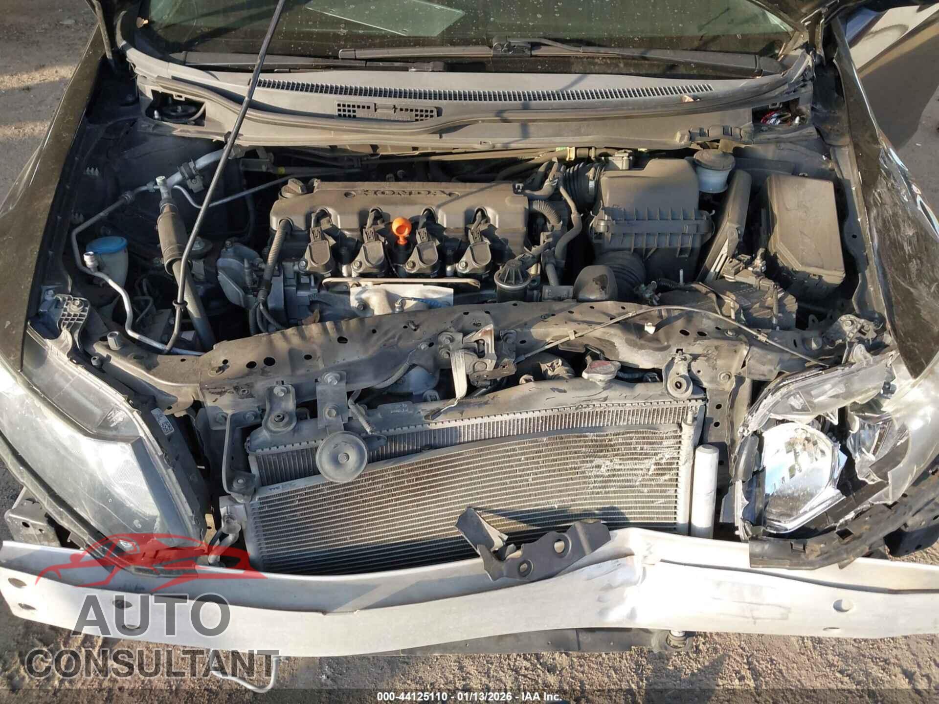 HONDA CIVIC 2013 - 19XFB2F85DE061404