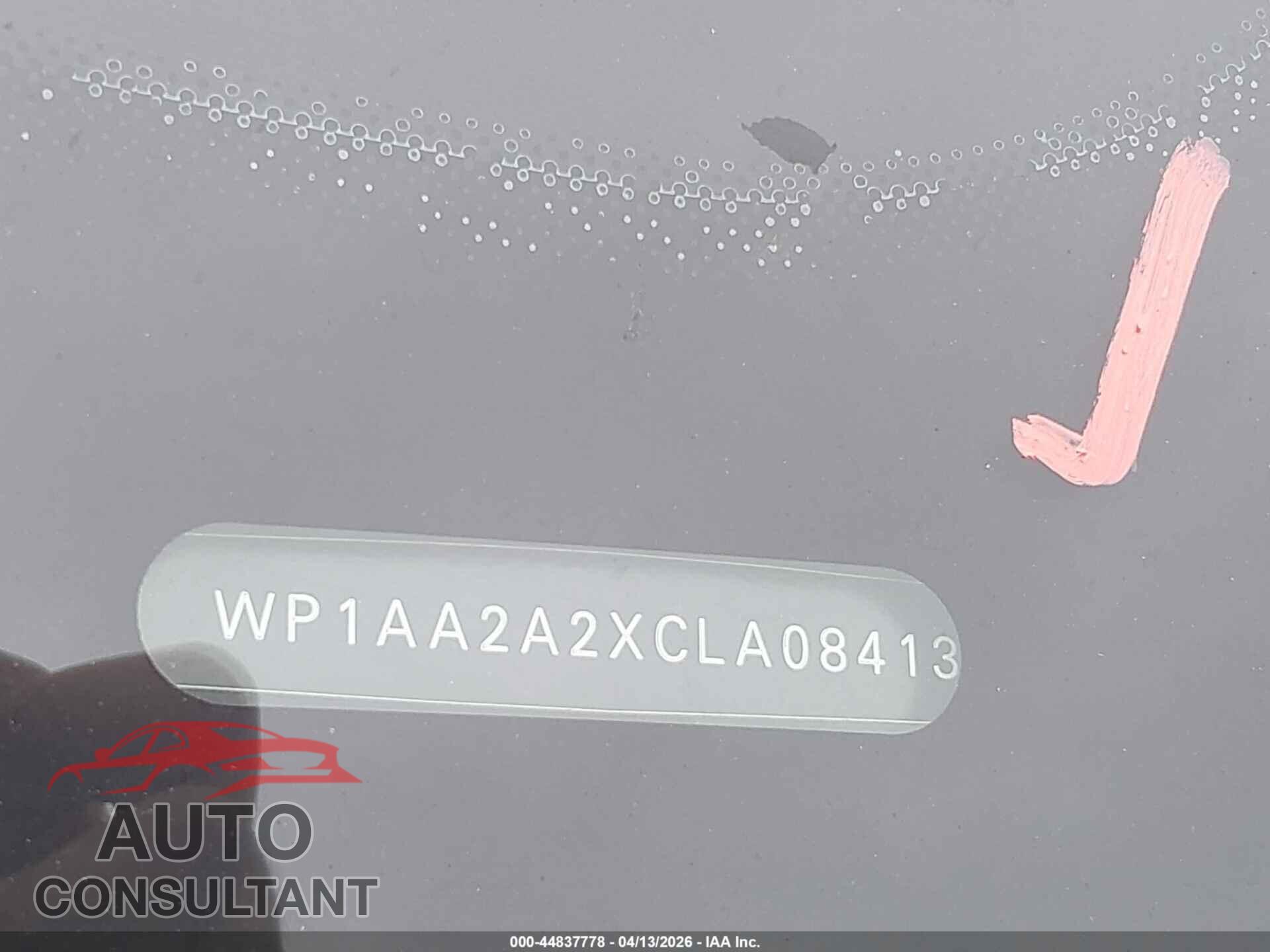 PORSCHE CAYENNE 2012 - WP1AA2A2XCLA08413