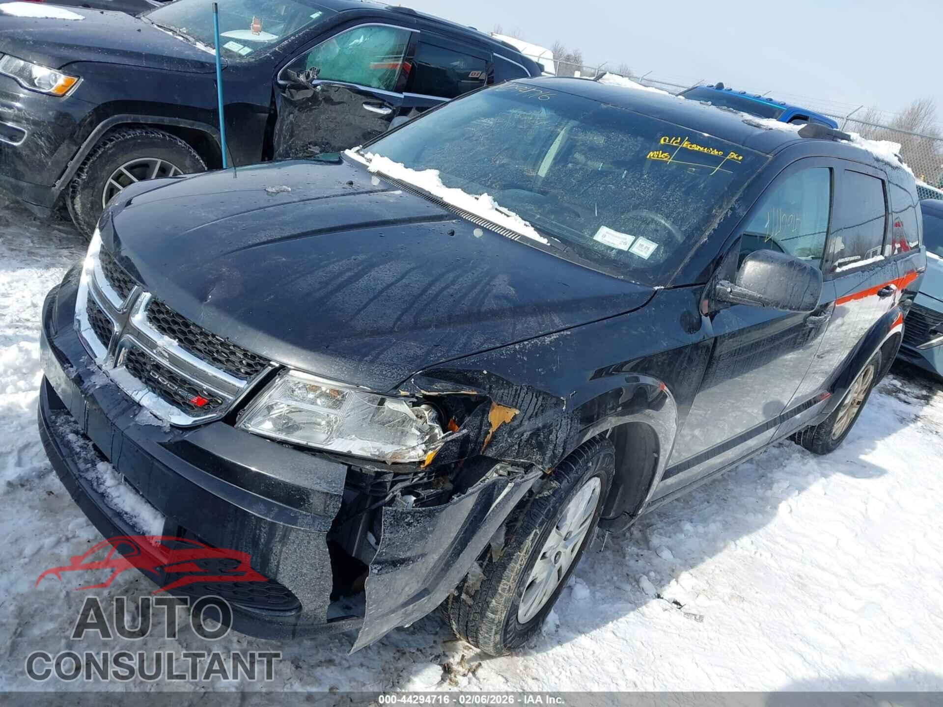 DODGE JOURNEY 2017 - 3C4PDCAB7HT675802