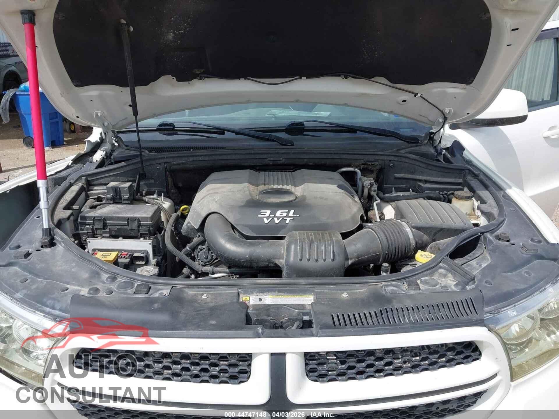 DODGE DURANGO 2012 - 1C4RDJFGXCC361387
