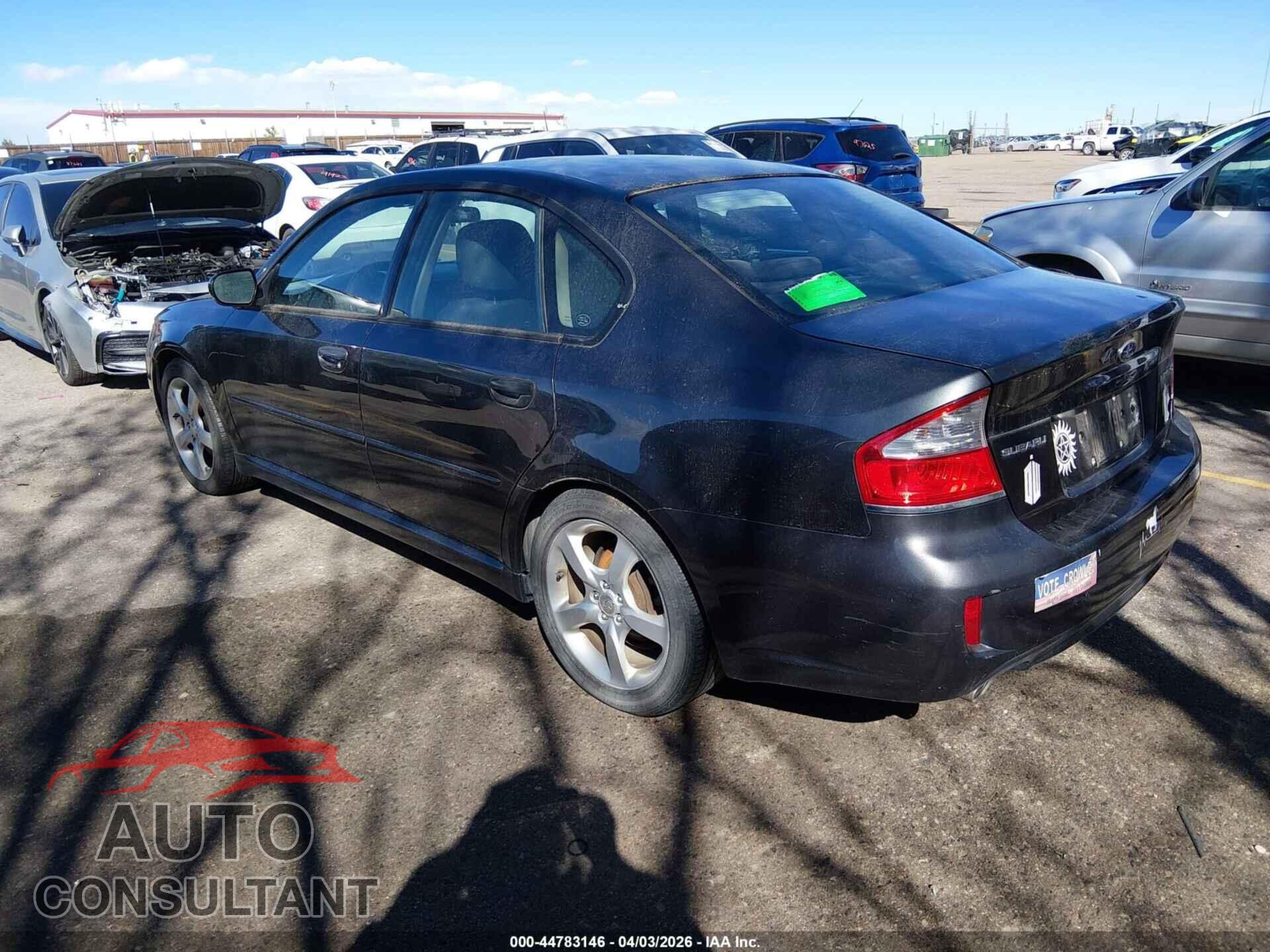 SUBARU LEGACY 2009 - 4S3BL616697225131