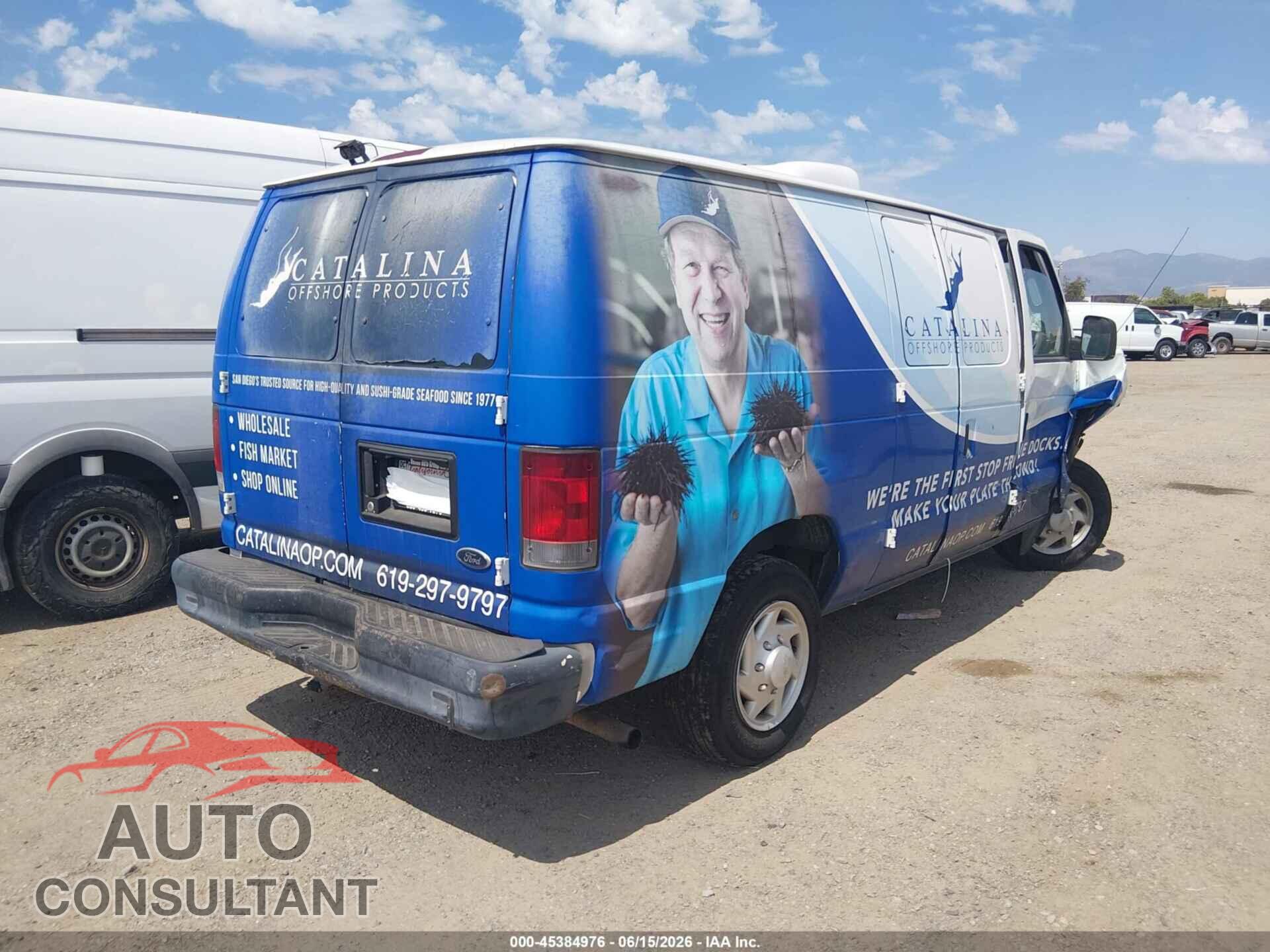FORD E-150 2012 - 1FTNE1EW1CDA53085