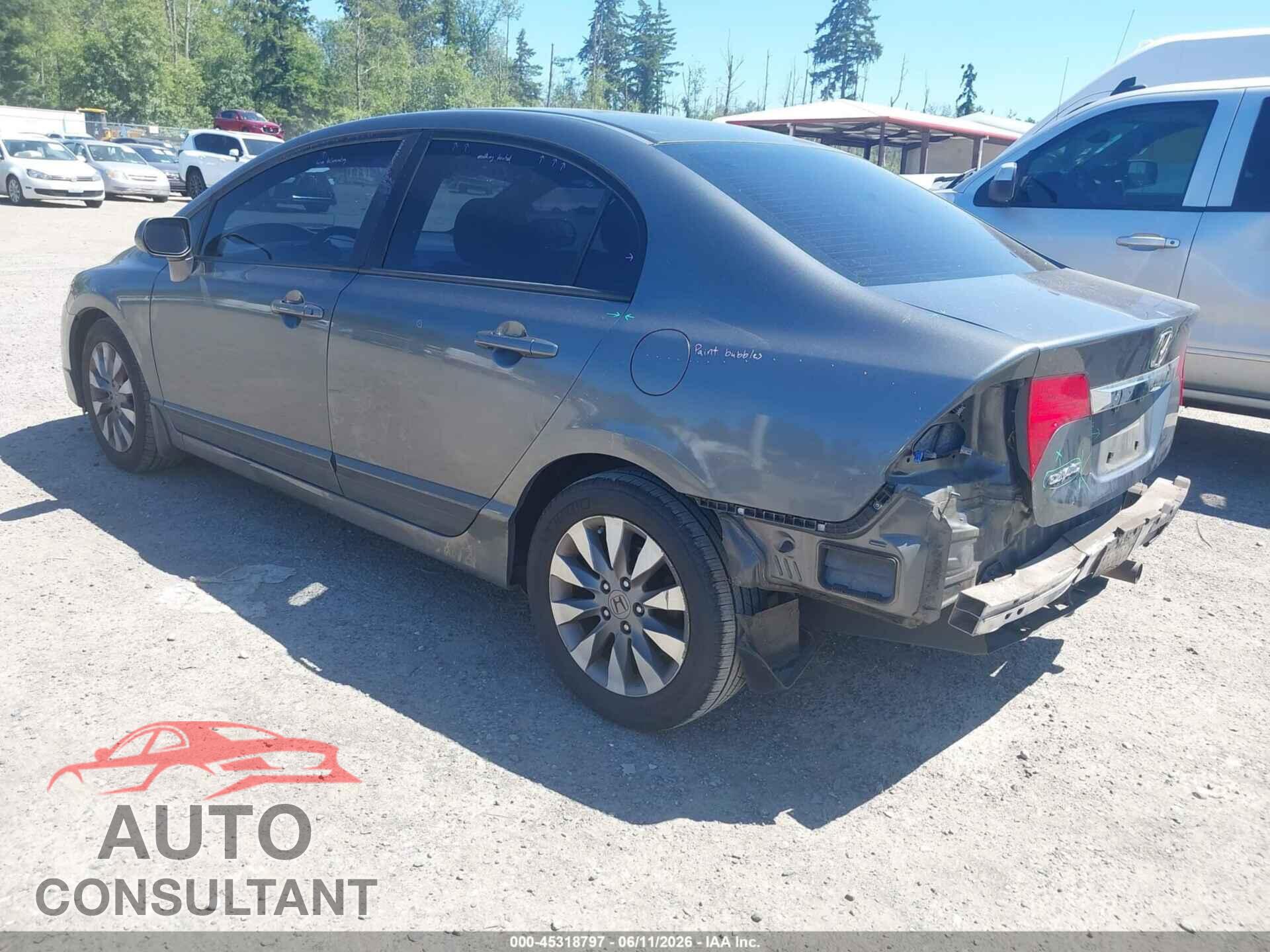 HONDA CIVIC 2010 - 19XFA1F8XAE078515
