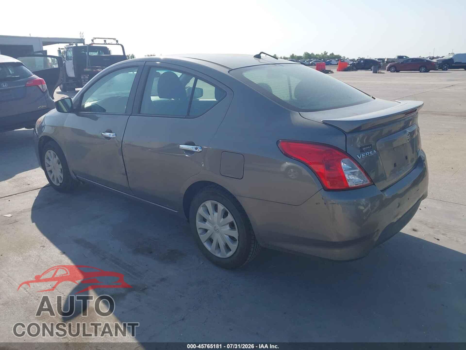 NISSAN VERSA 2016 - 3N1CN7APXGL802140