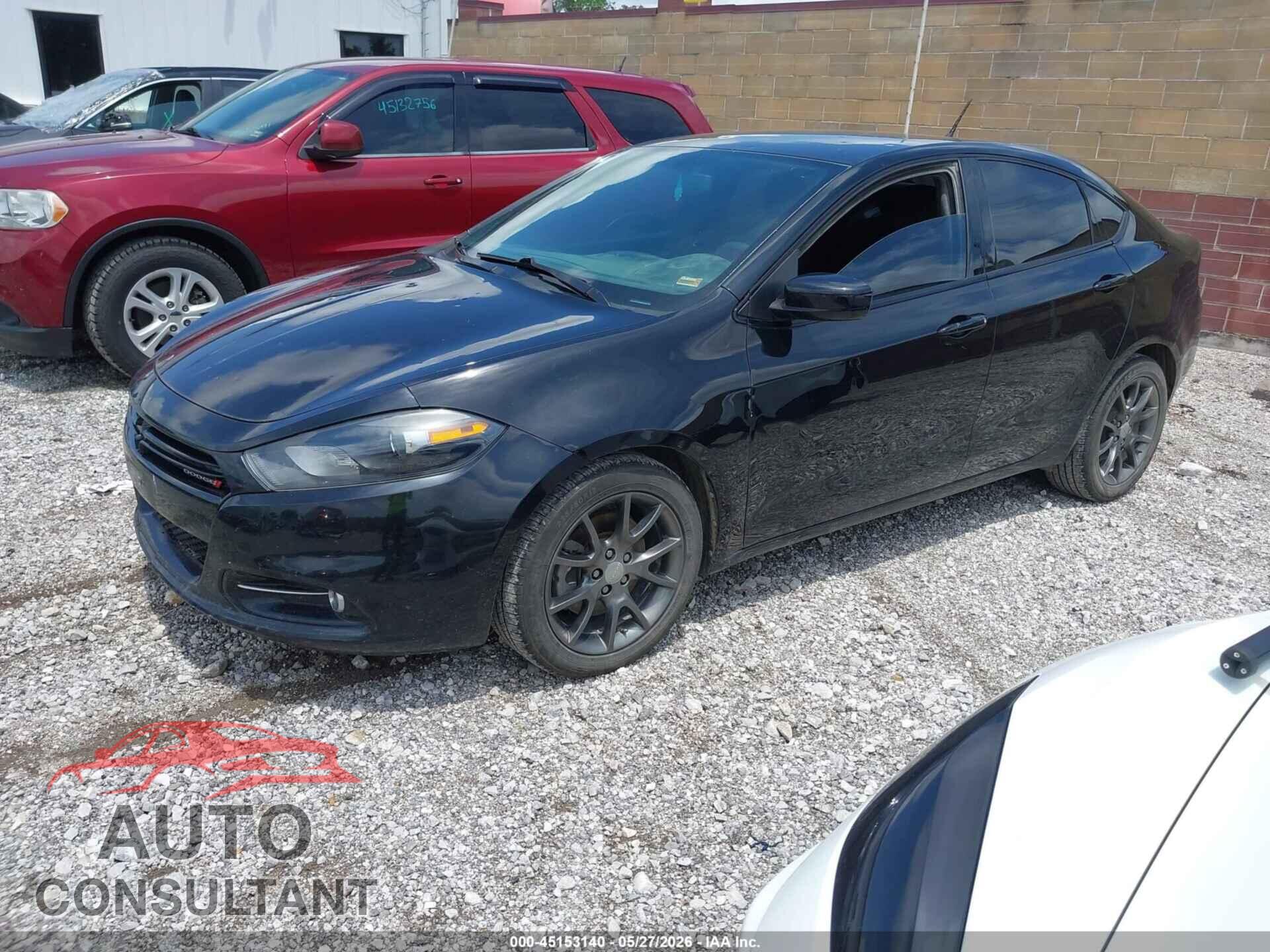 DODGE DART 2013 - 1C3CDFBA1DD118507
